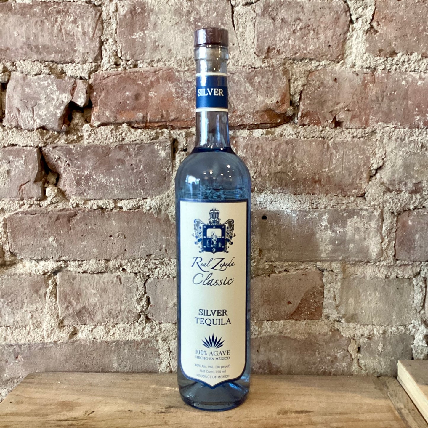 Real Zepeda Classic Plata Tequila 100% de Agave 750mL