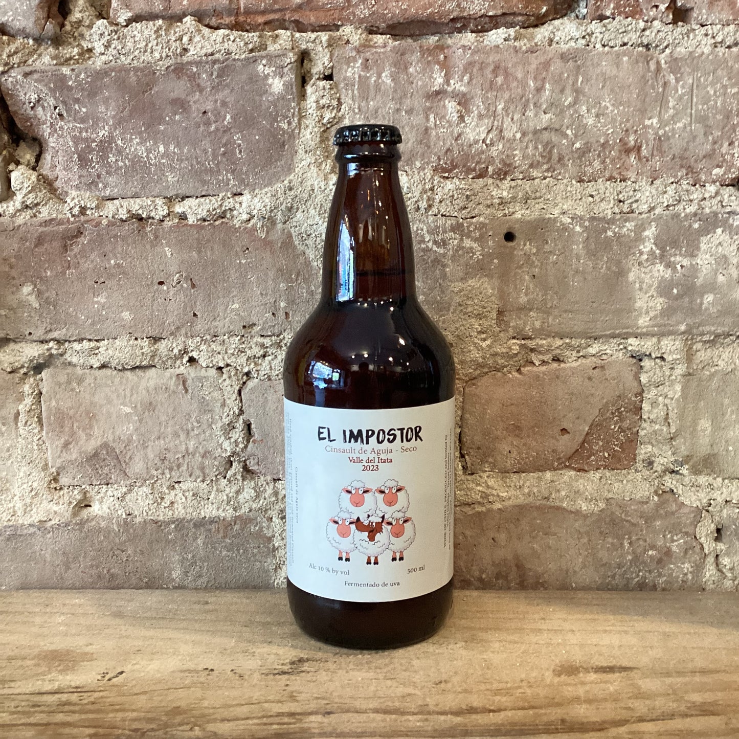 Terroir Sonoro Cinsault 'El Impostor' de Aguja Rose Valle del Itata 2023 500mL