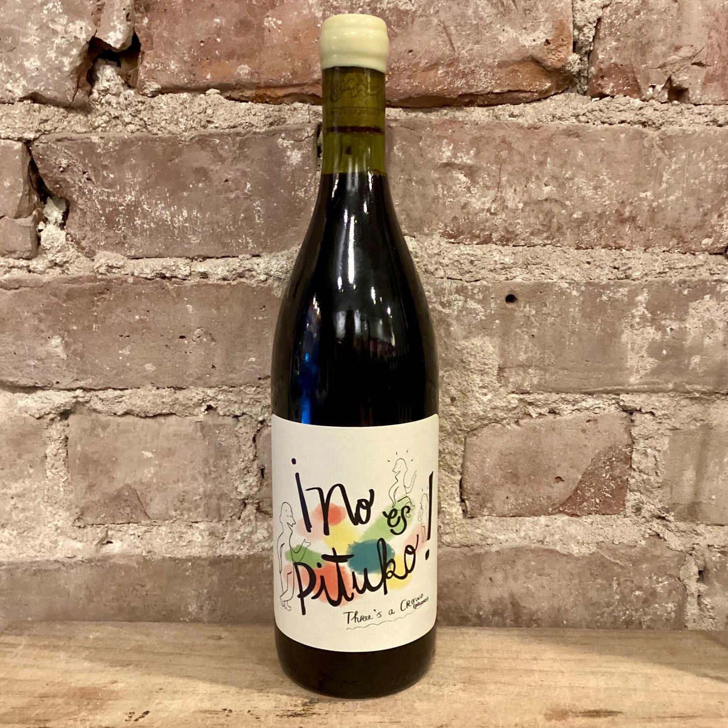 Echeverria 'No Es Pituko' Three is a Crowd Red Blend 2022 750mL