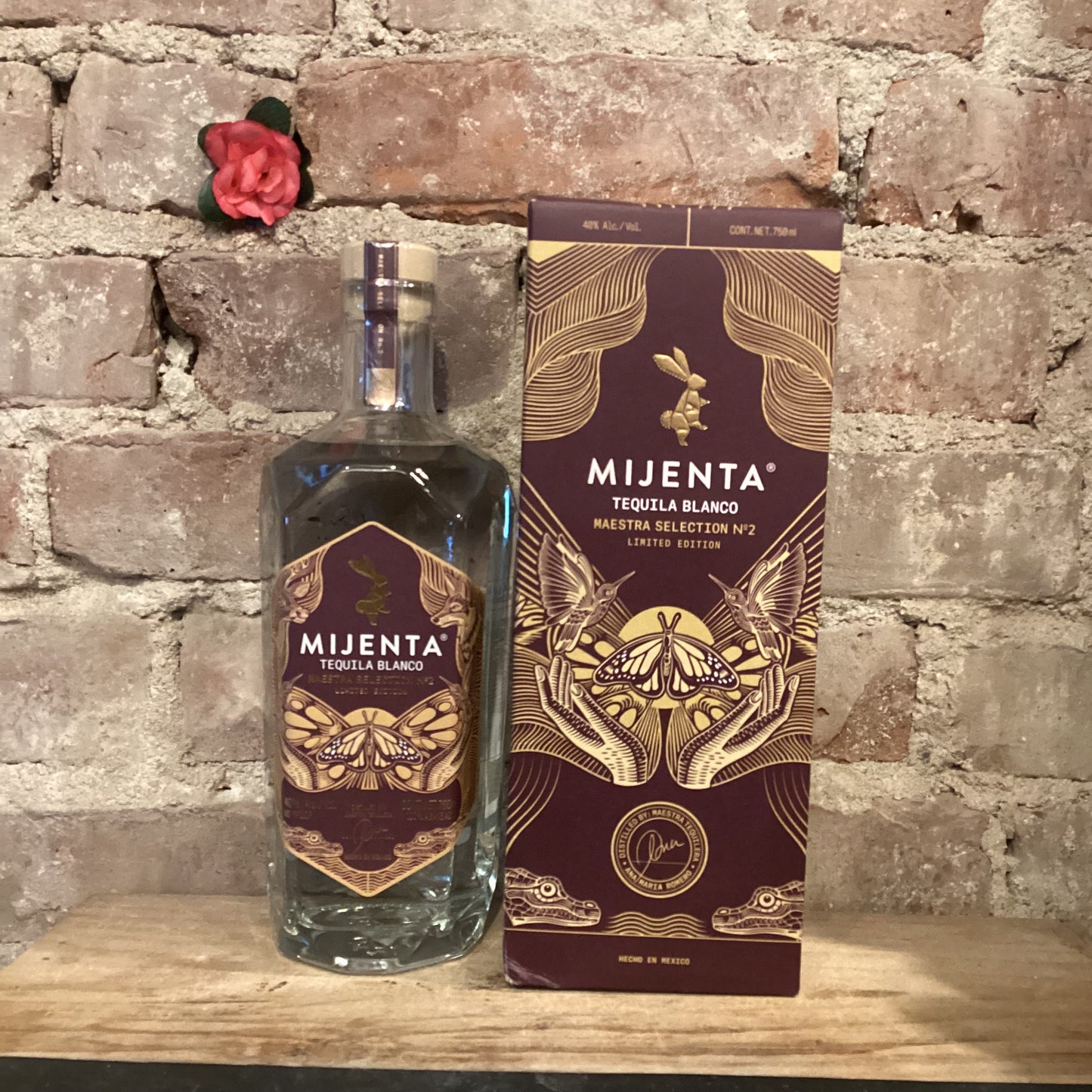 Mijenta Tequila Maestra Selection No. 2 Blanco Tequila 100% de Agave Azul (Limited Edition) 750mL