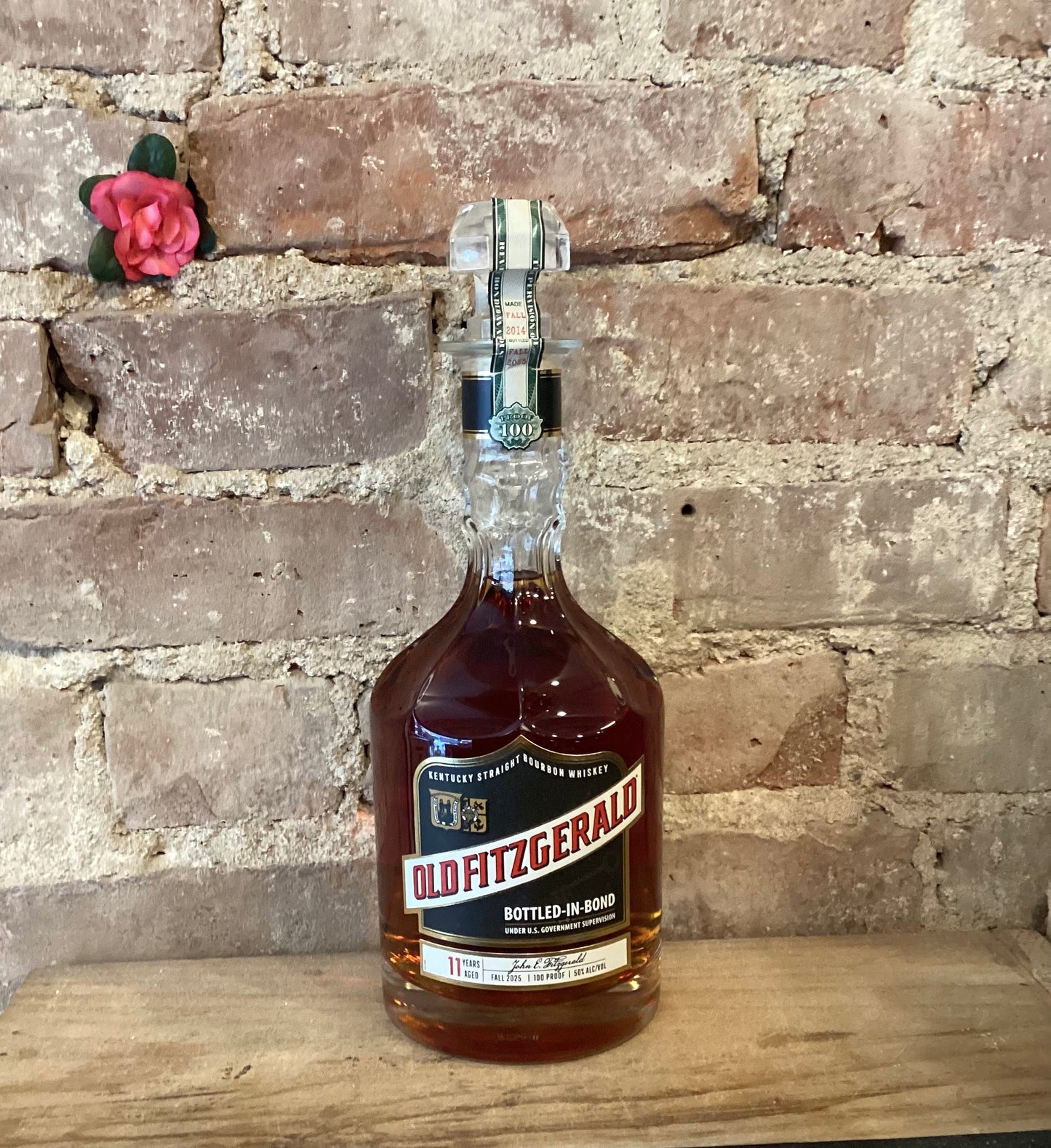 Old Fitzgerald Bottled in Bond 11 Year Old Bourbon Whiskey 750ml