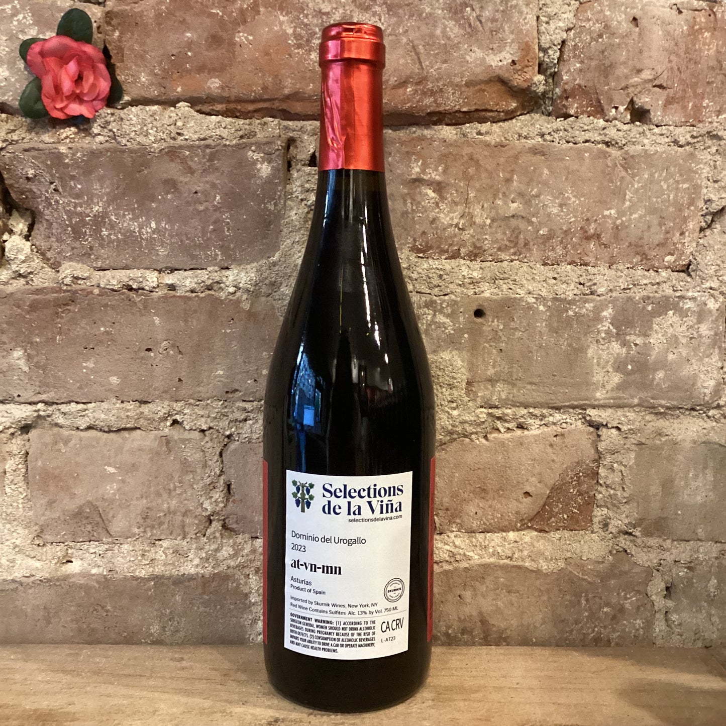 Dominio del Urogallo Tinto 'AT-VN-MN' 2023 750mL