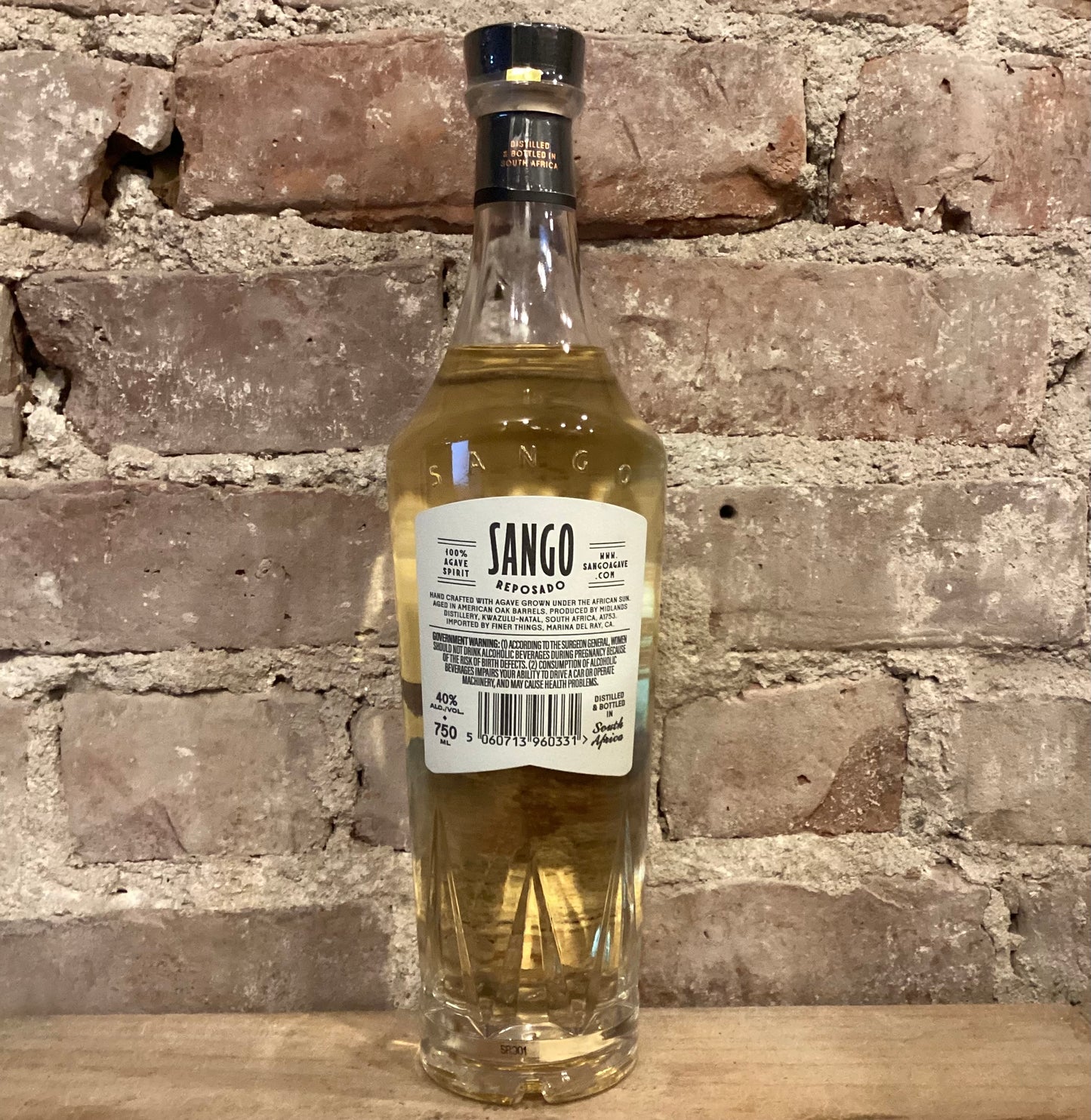 Sango Reposado 100% African Agave Spirit 750ml