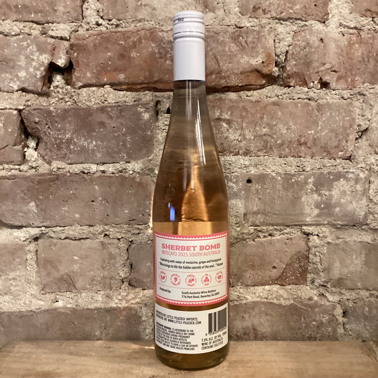 Sherbet Bomb Pink Moscato 2025 750mL
