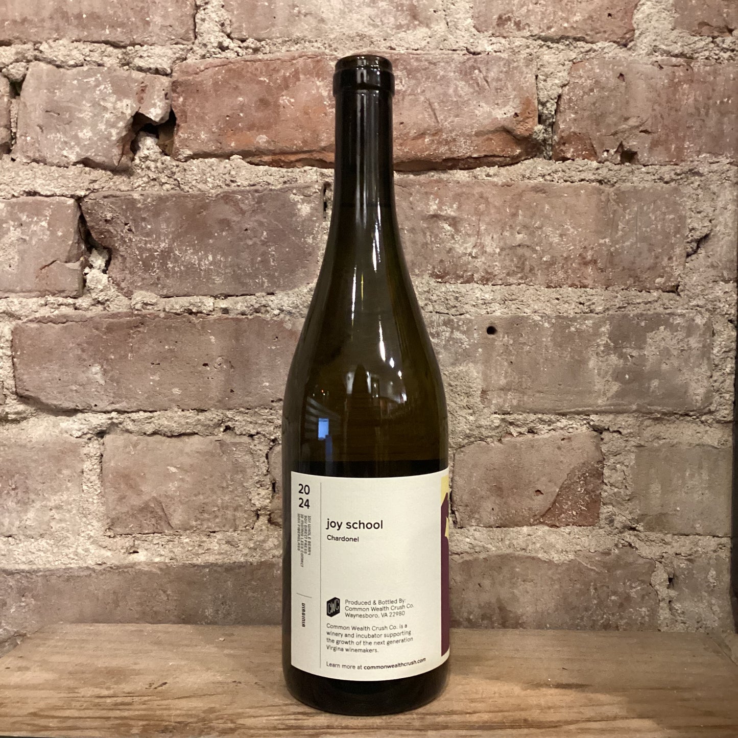 Common Wealth Crush Co. Chardonel Joy School 2024 750ml