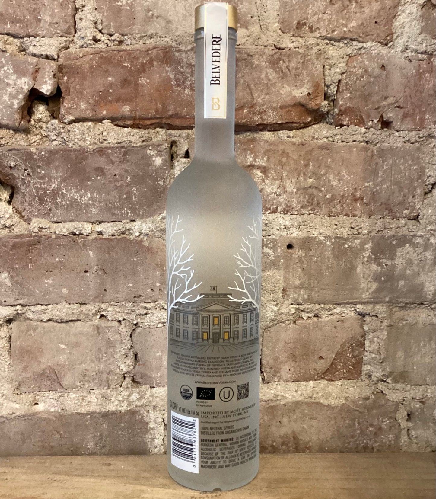 Belvedere Organic Vodka 750mL
