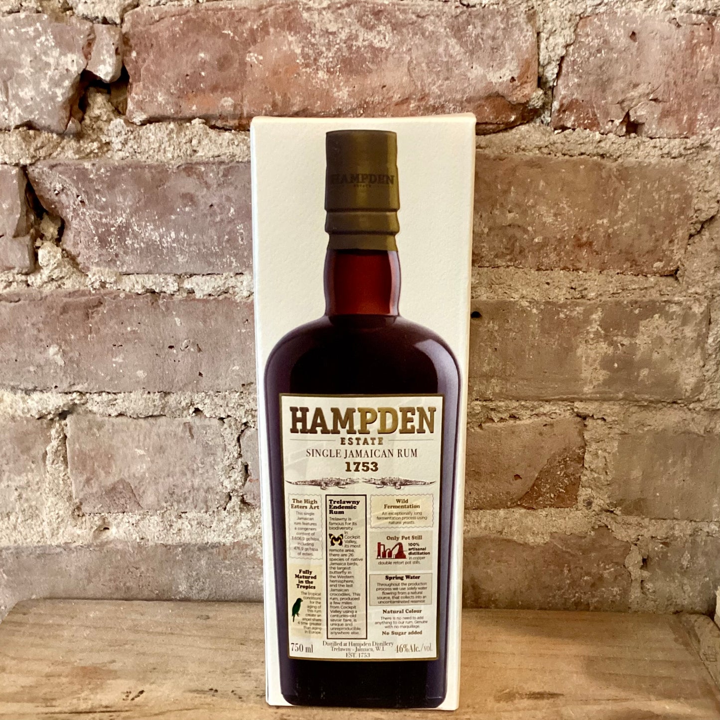 Hampden Estate 1753 Pure Single Jamaican Rum 700mL
