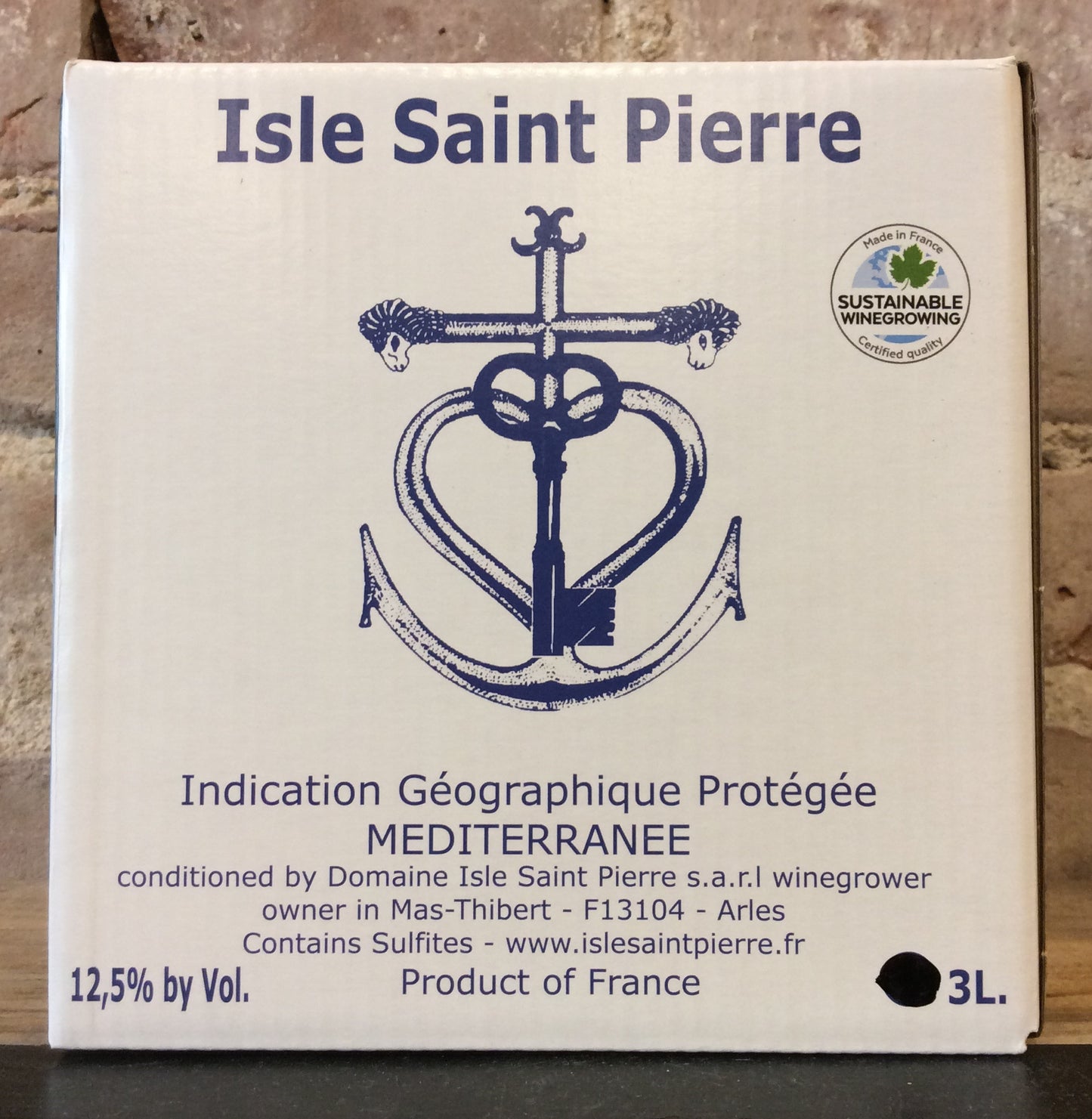 Isle Saint-Pierre Mediterranee Rose 2021 3L Boxed Wine
