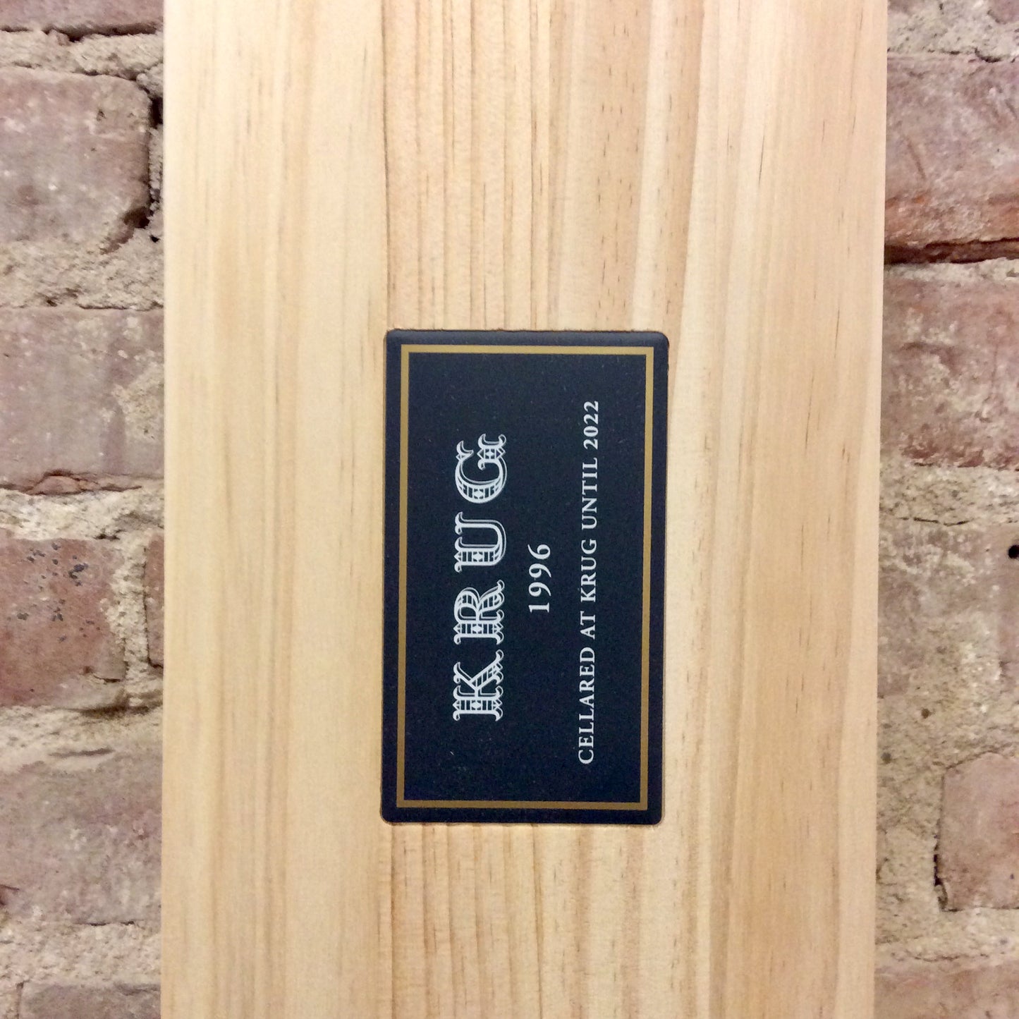 Krug Brut Vintage 1996 750mL