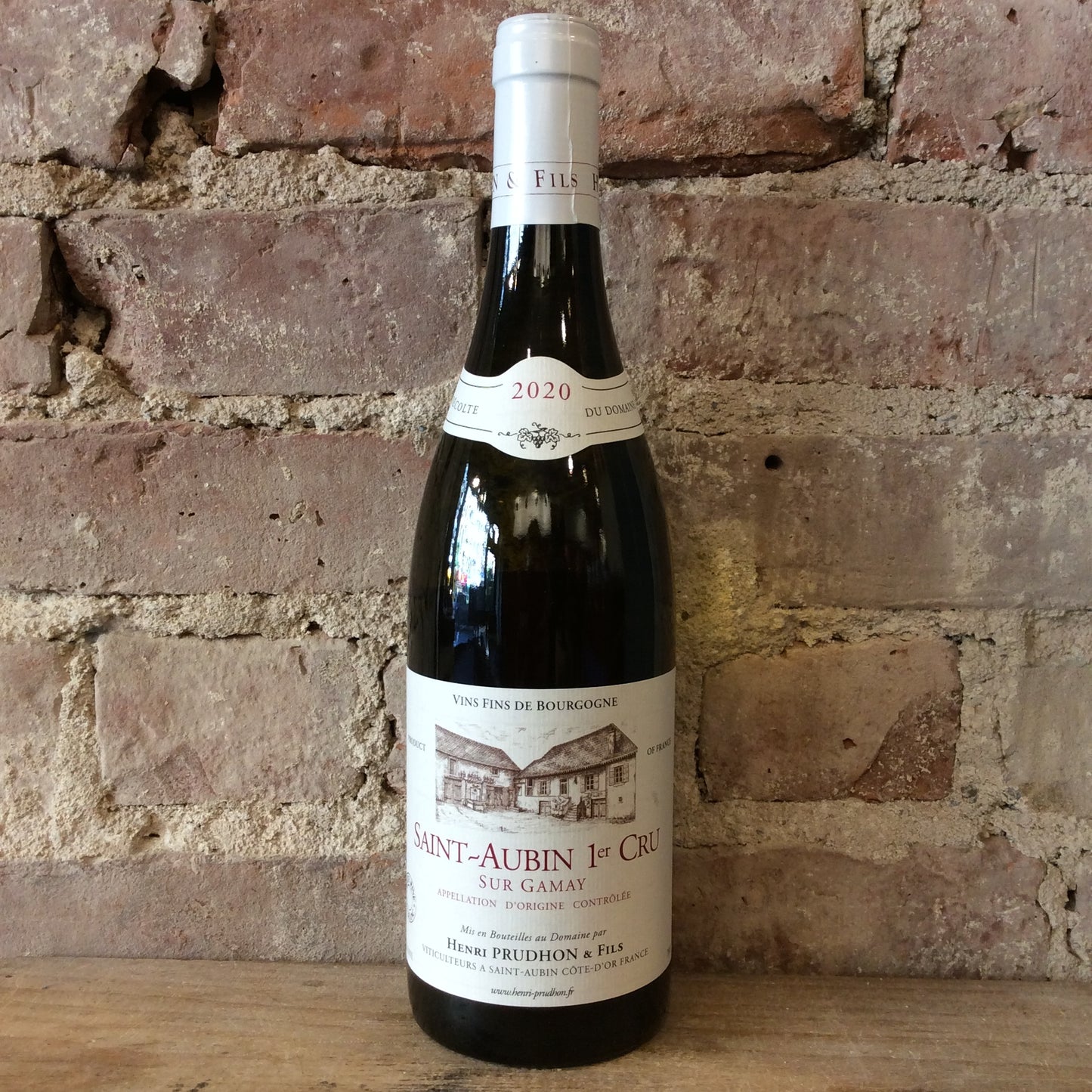 Domaine Prudhon Saint-Aubin Blanc 1er Cru 'Sur Gamay' 2021 750mL