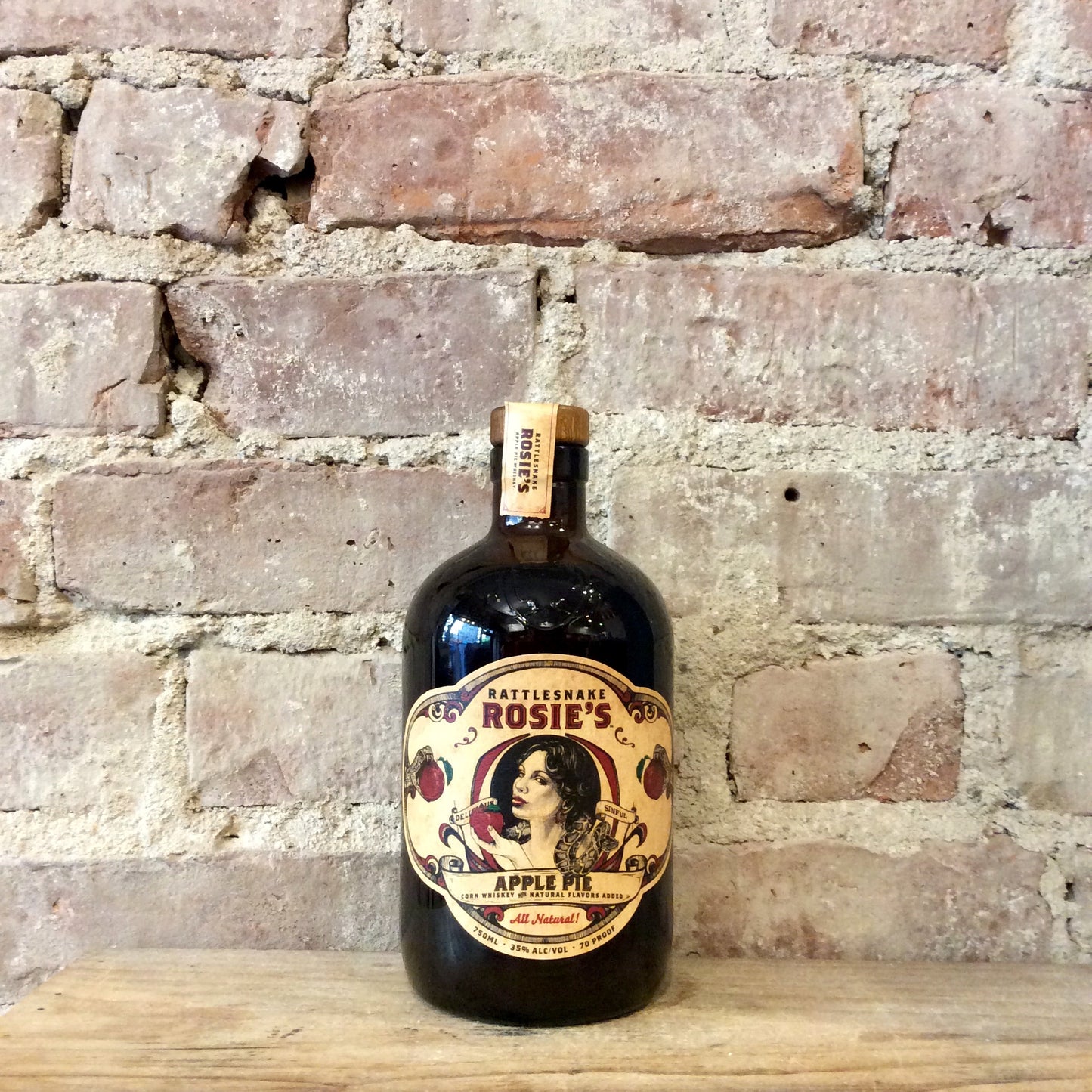 Iron Smoke Rattlesnake Rosie's Apple Pie Whiskey 750mL