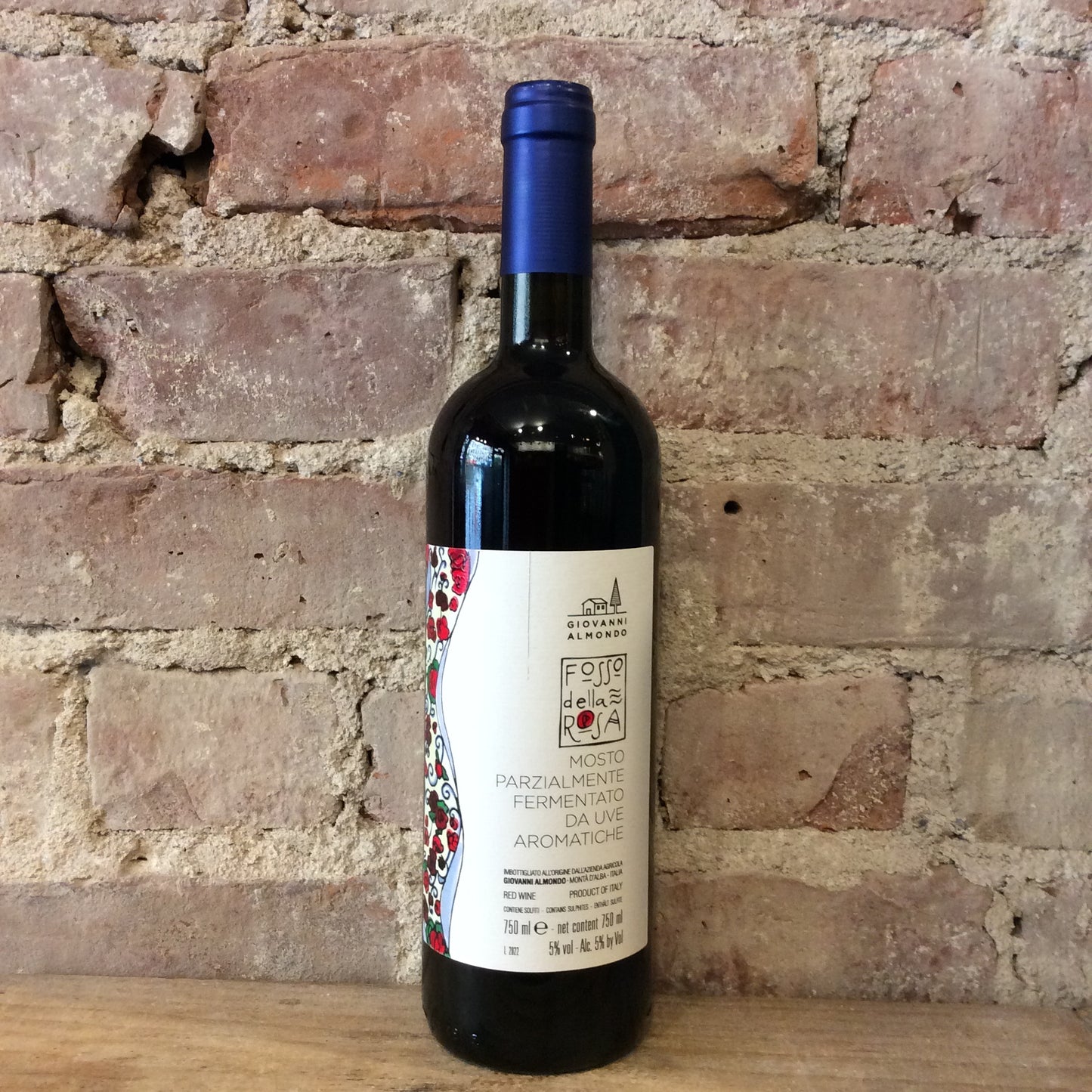 Giovanni Almondo 'Fosso della Rosa' Piemonte Brachetto 2023 750ml