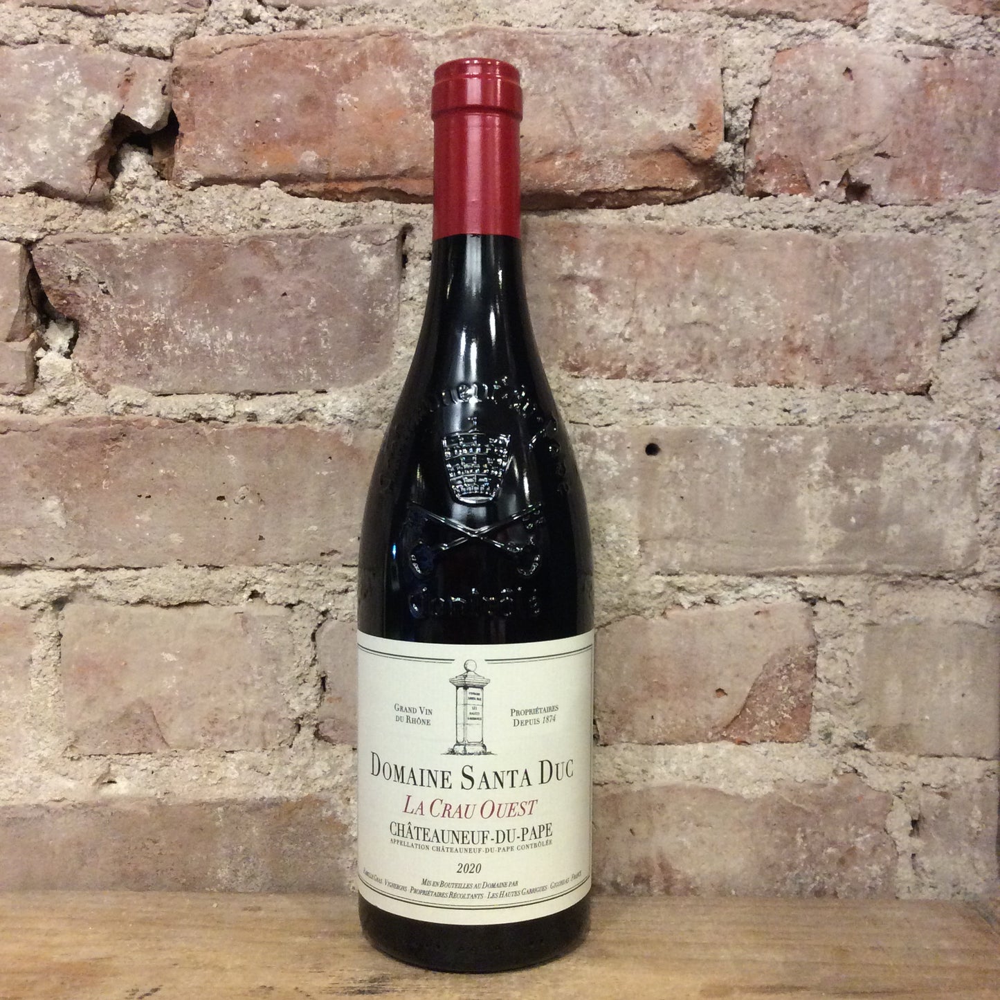Domaine Santa Duc Châteauneuf-du-Pape Rouge 'La Crau Ouest' 2020 750mL