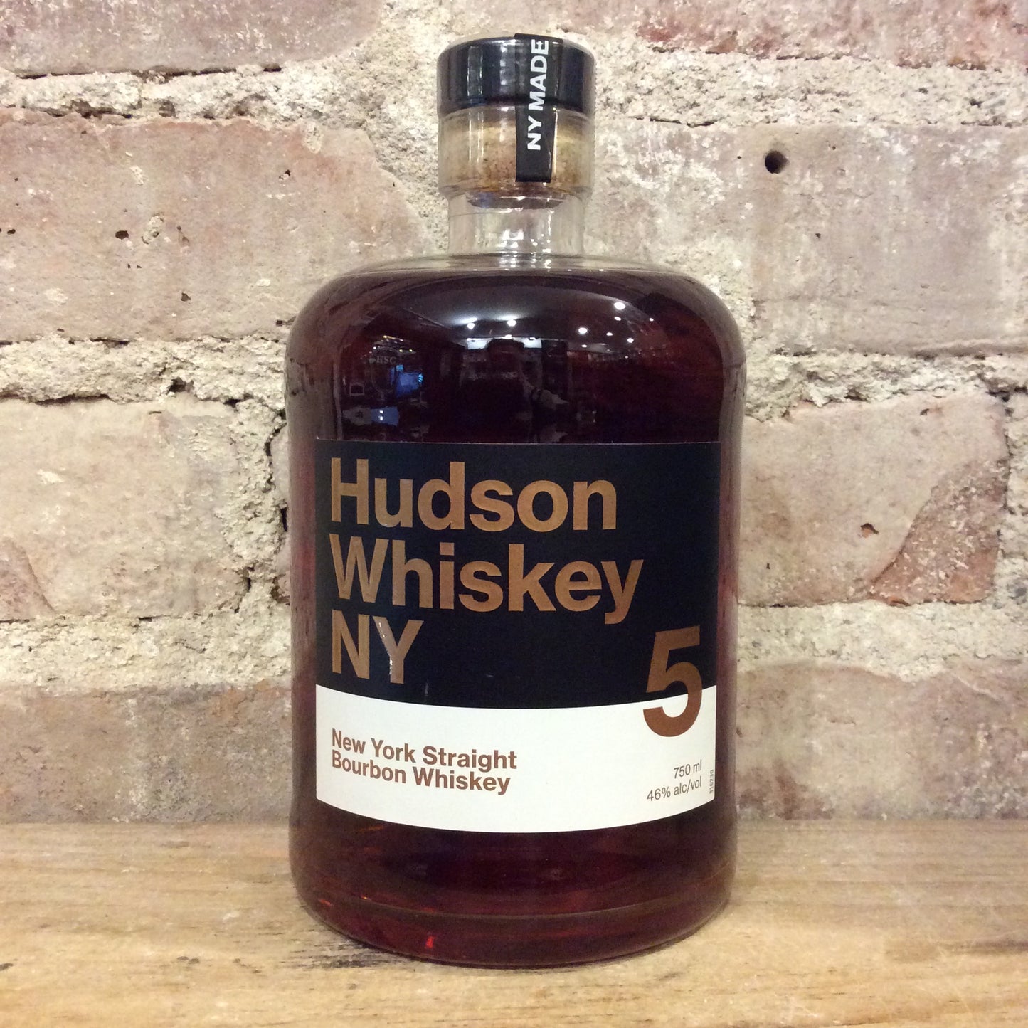 Hudson Whiskey 5 Years Old New York Straight Bourbon Whiskey 750mL