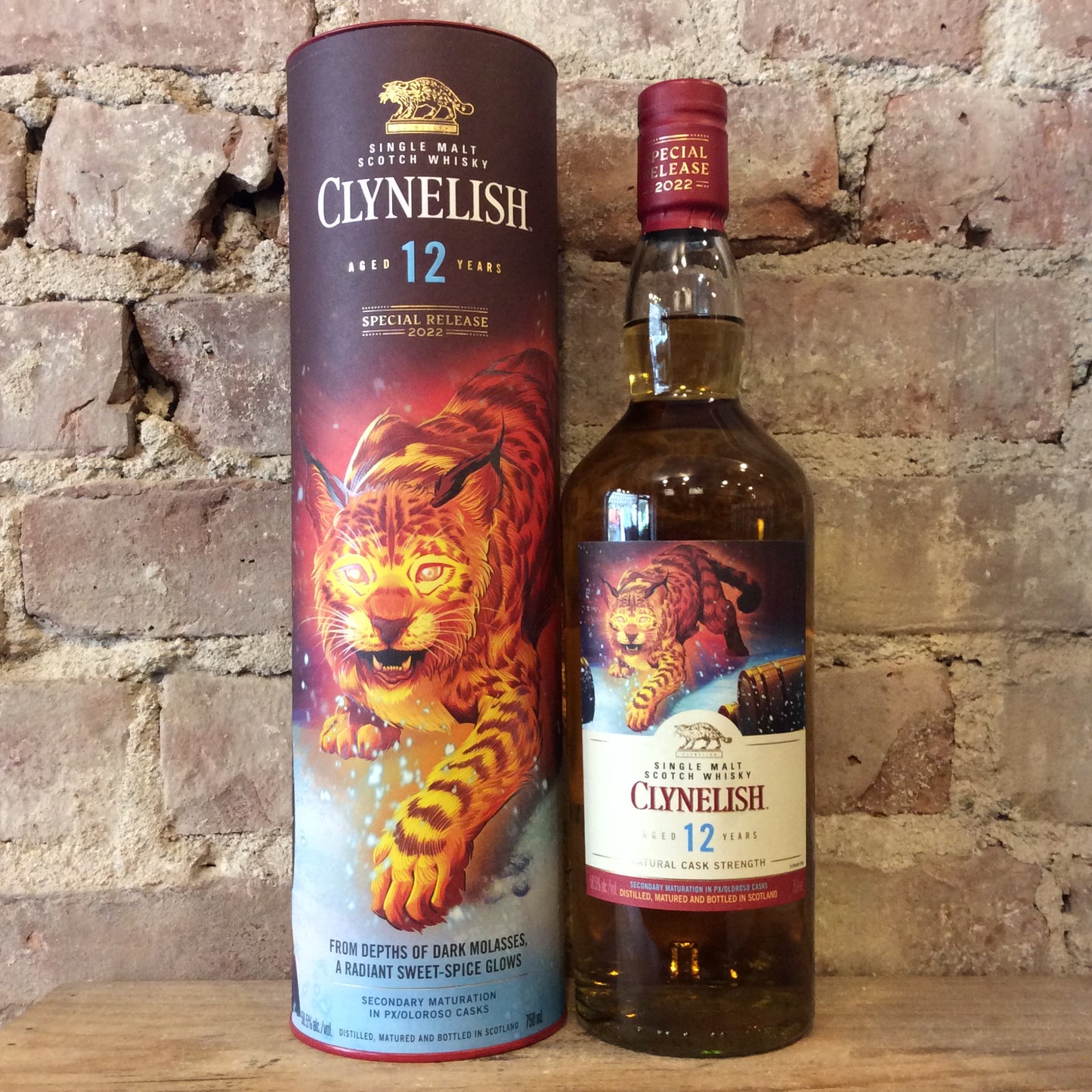 Clynelish Single Malt Scotch Natural Cask Strength 12yr 750mL