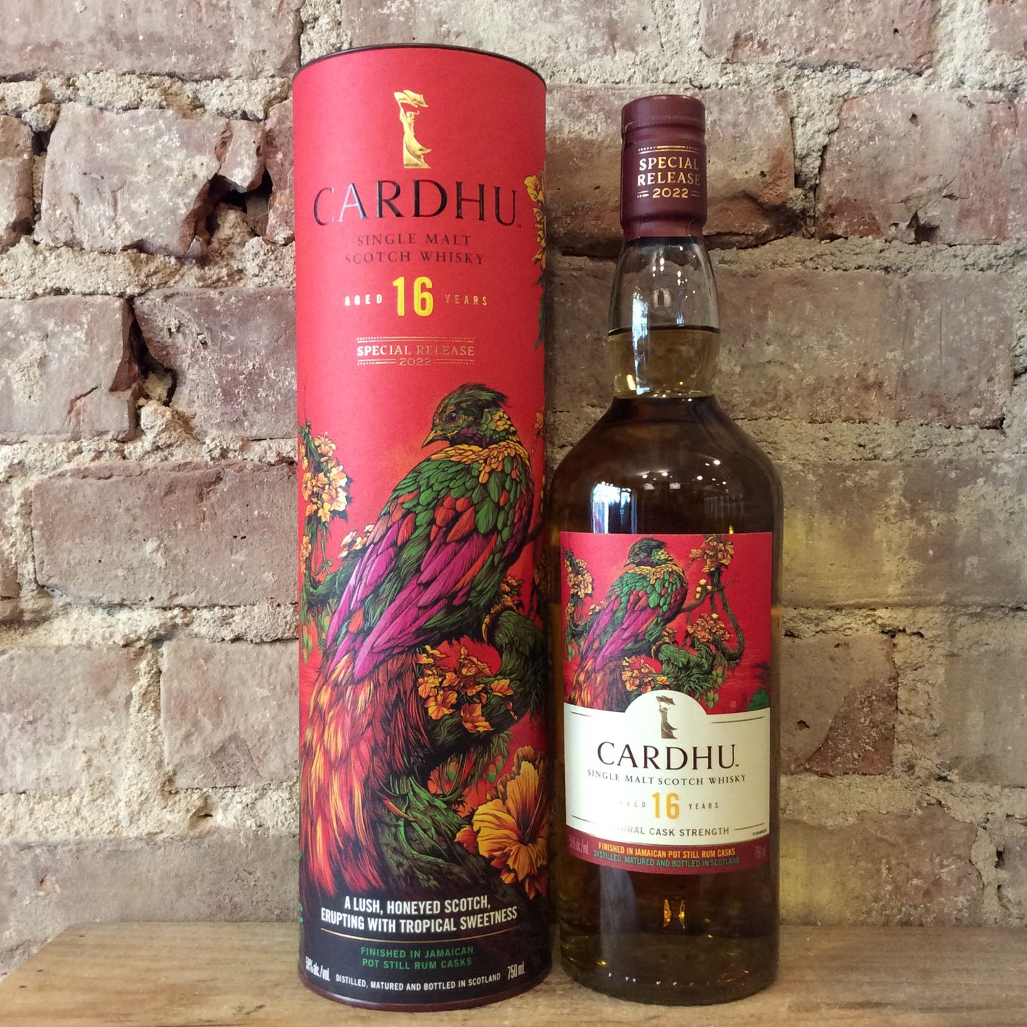 Cardhu Single Malt Scotch Natural Cask Strength 16yr 750mL