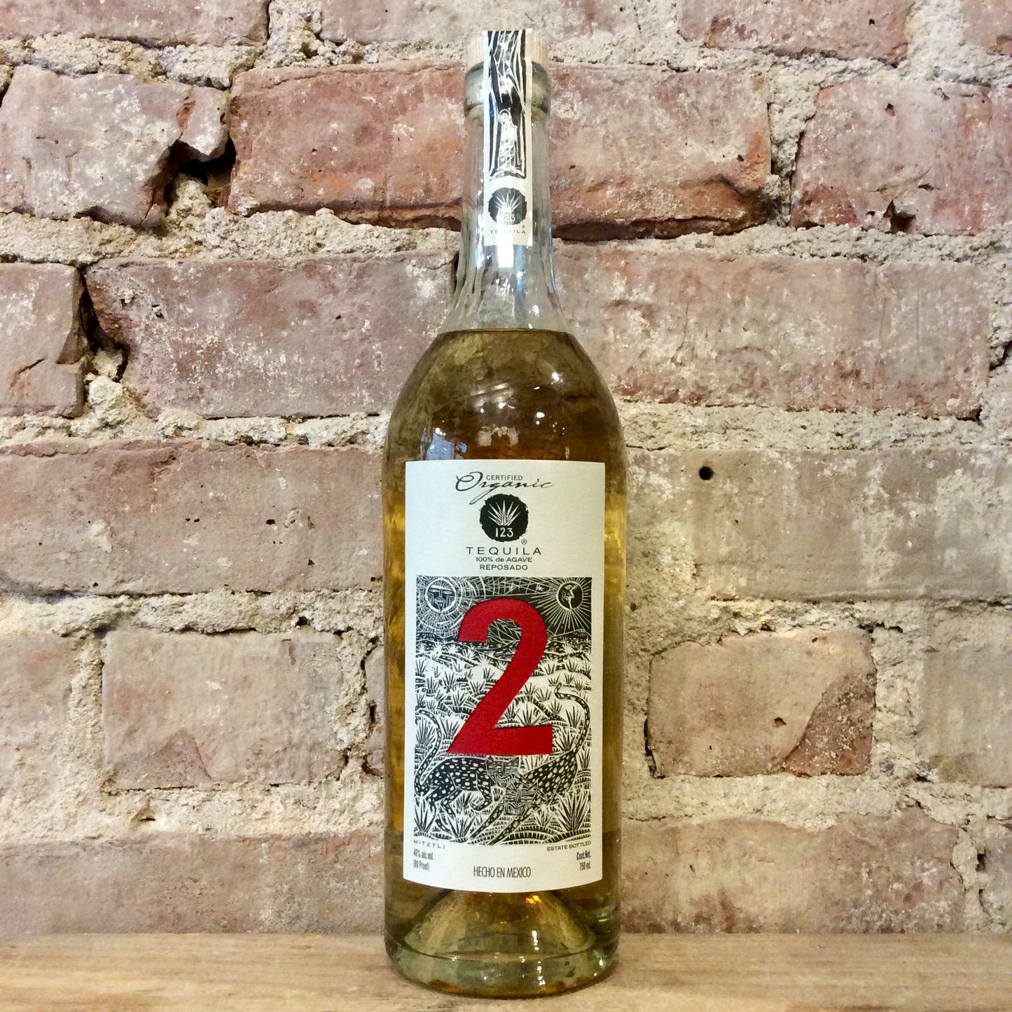 123 Organic Tequila Reposado 'Dos' Tequila 750mL