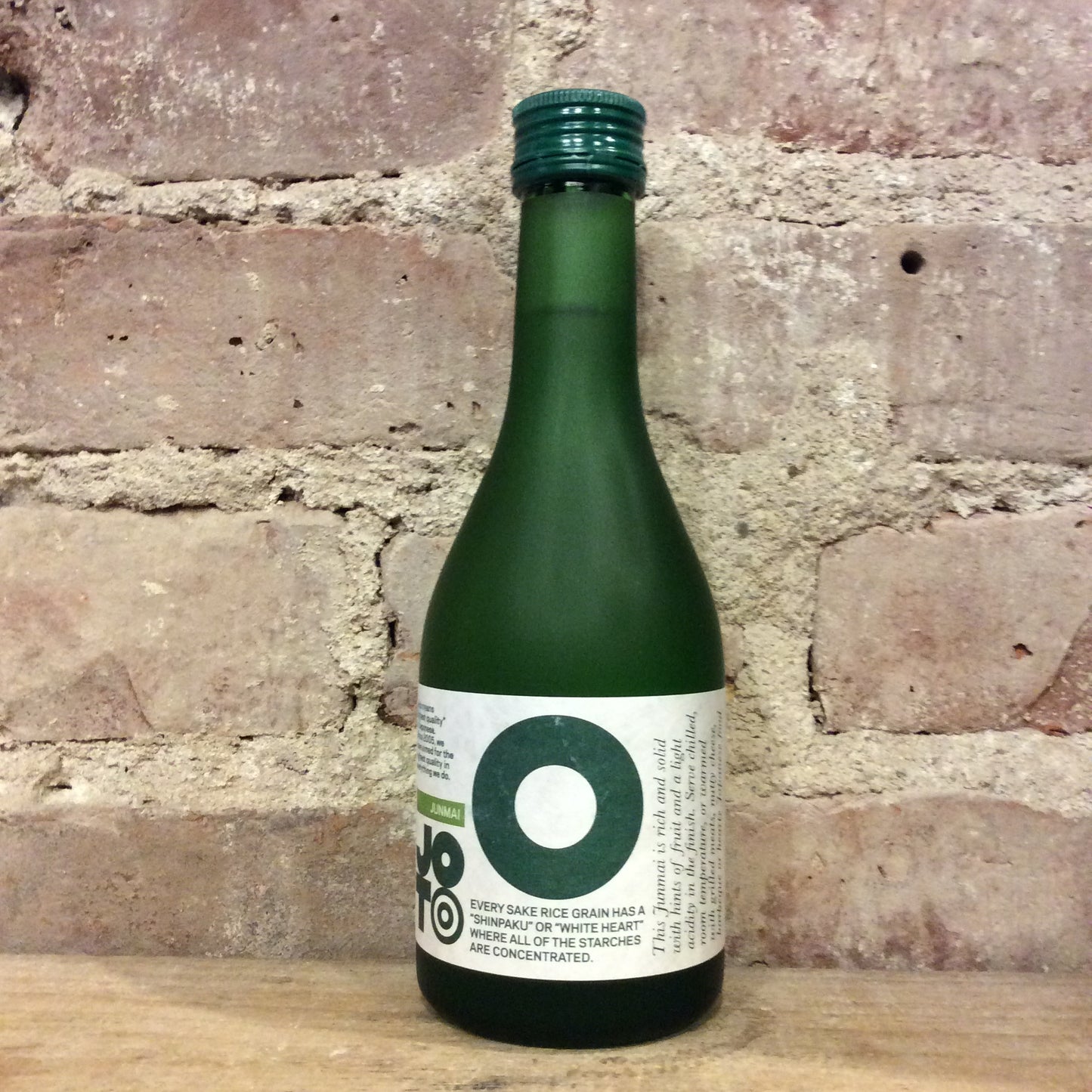 Joto Sake 'The Green One' Junmai 300mL