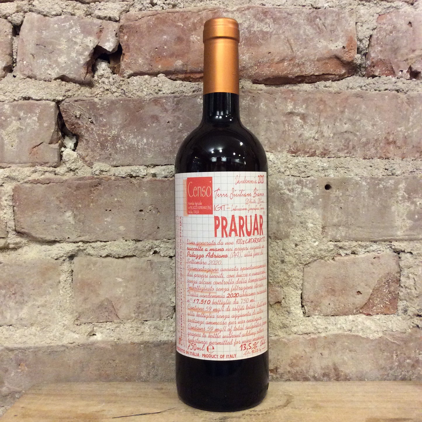 Il Censo "Praruar" Terre Siciliane Bianco 2020 750ml