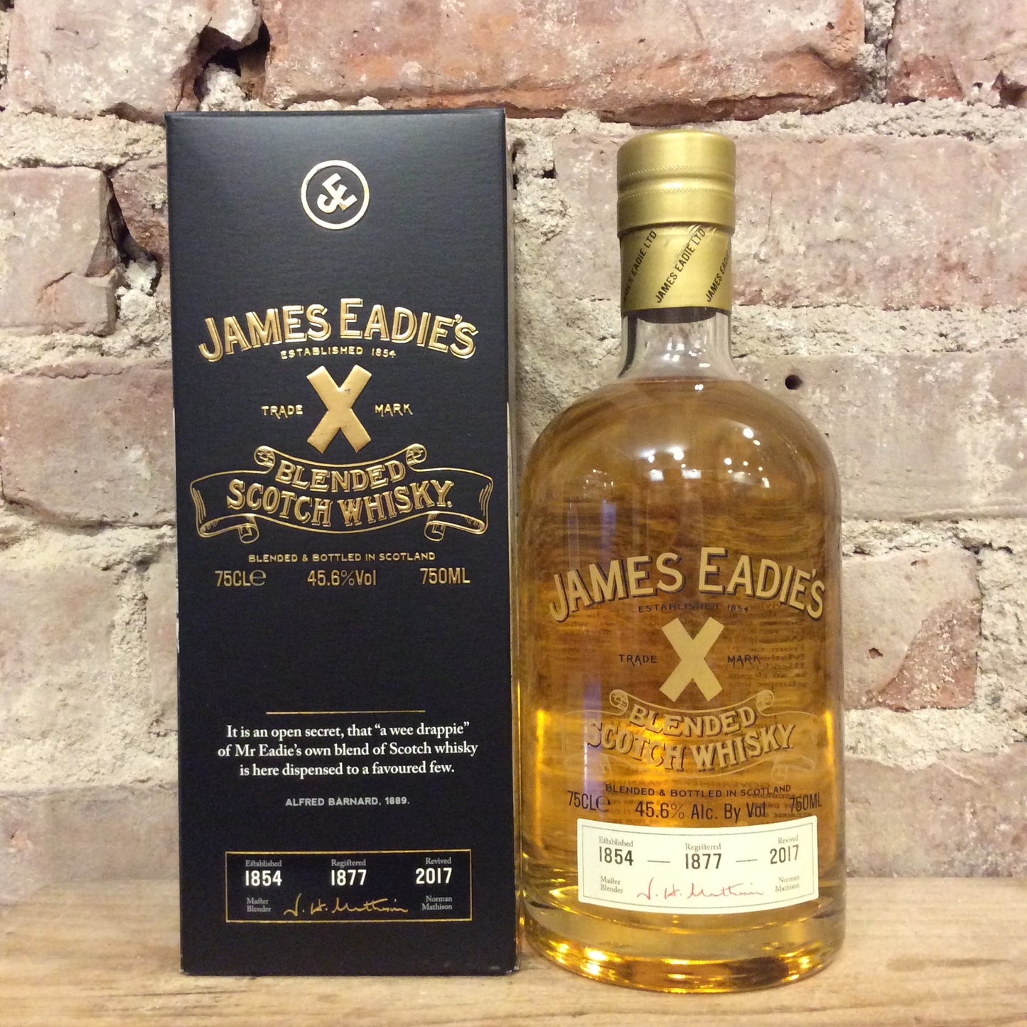 James Eadie Trademark X Blended Scotch Whiskey 750mL
