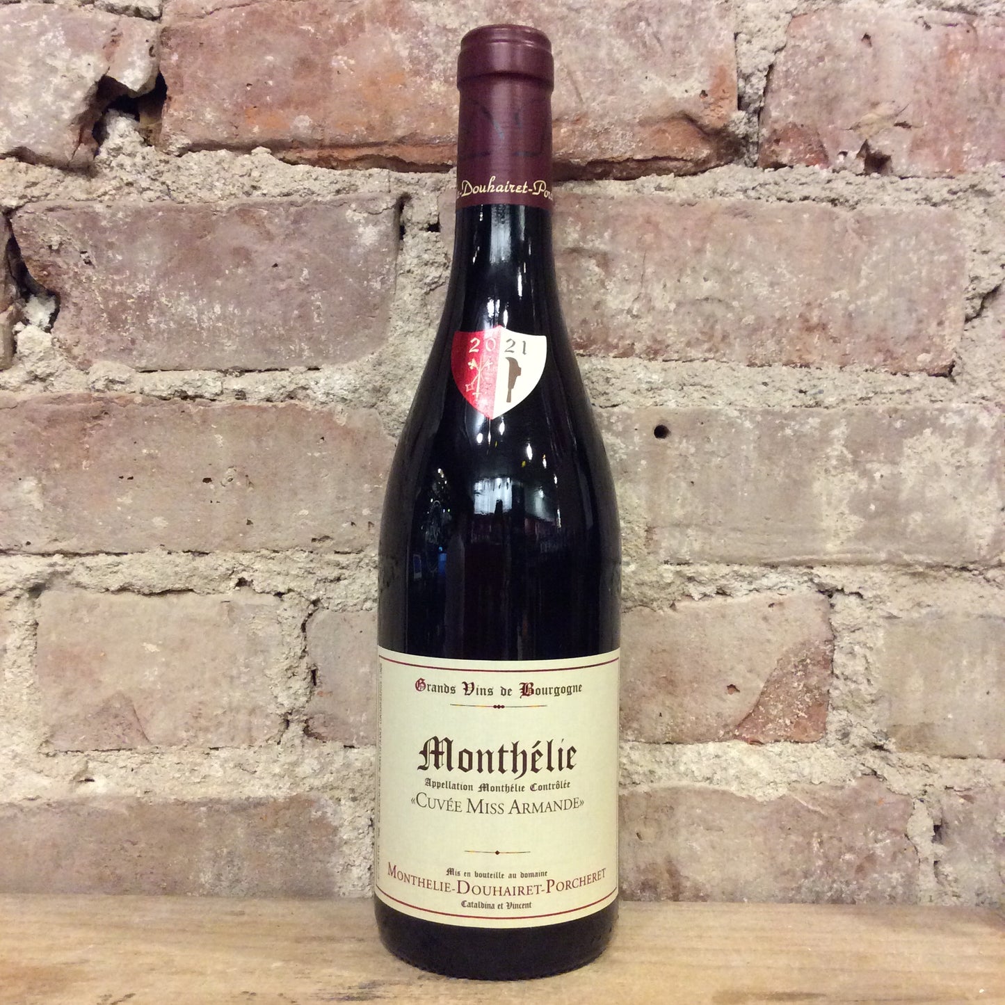 Domaine Douhairet-Porcheret Monthélie Rouge Cuvée Miss Armande 2022 750mL