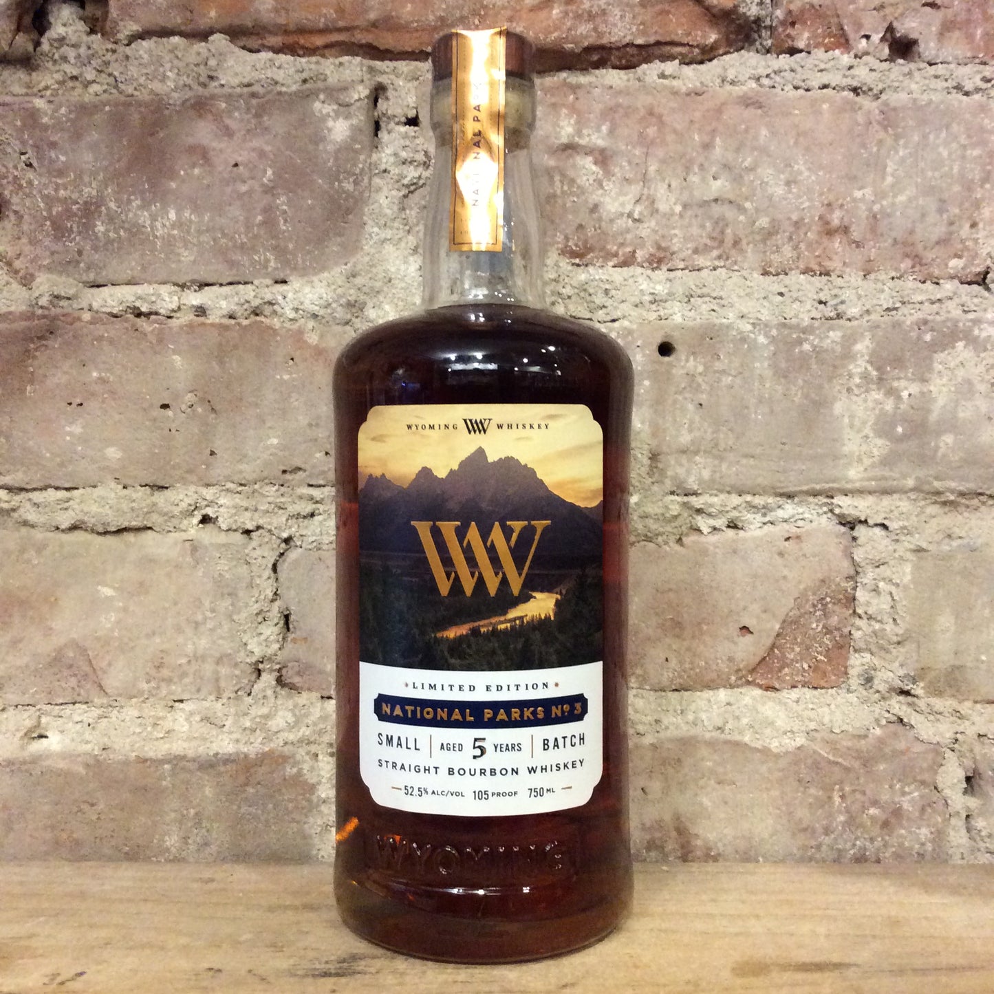 Wyoming Whiskey 'National Parks' 105 Proof 750mL