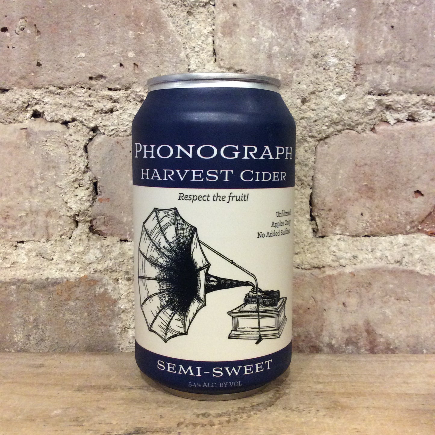 Phonograph Cider Harvest Cider 'Semi-Sweet' 355mL Can