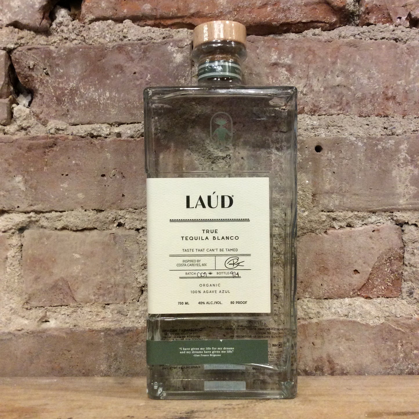 Laúd Tequila Blanco 750mL