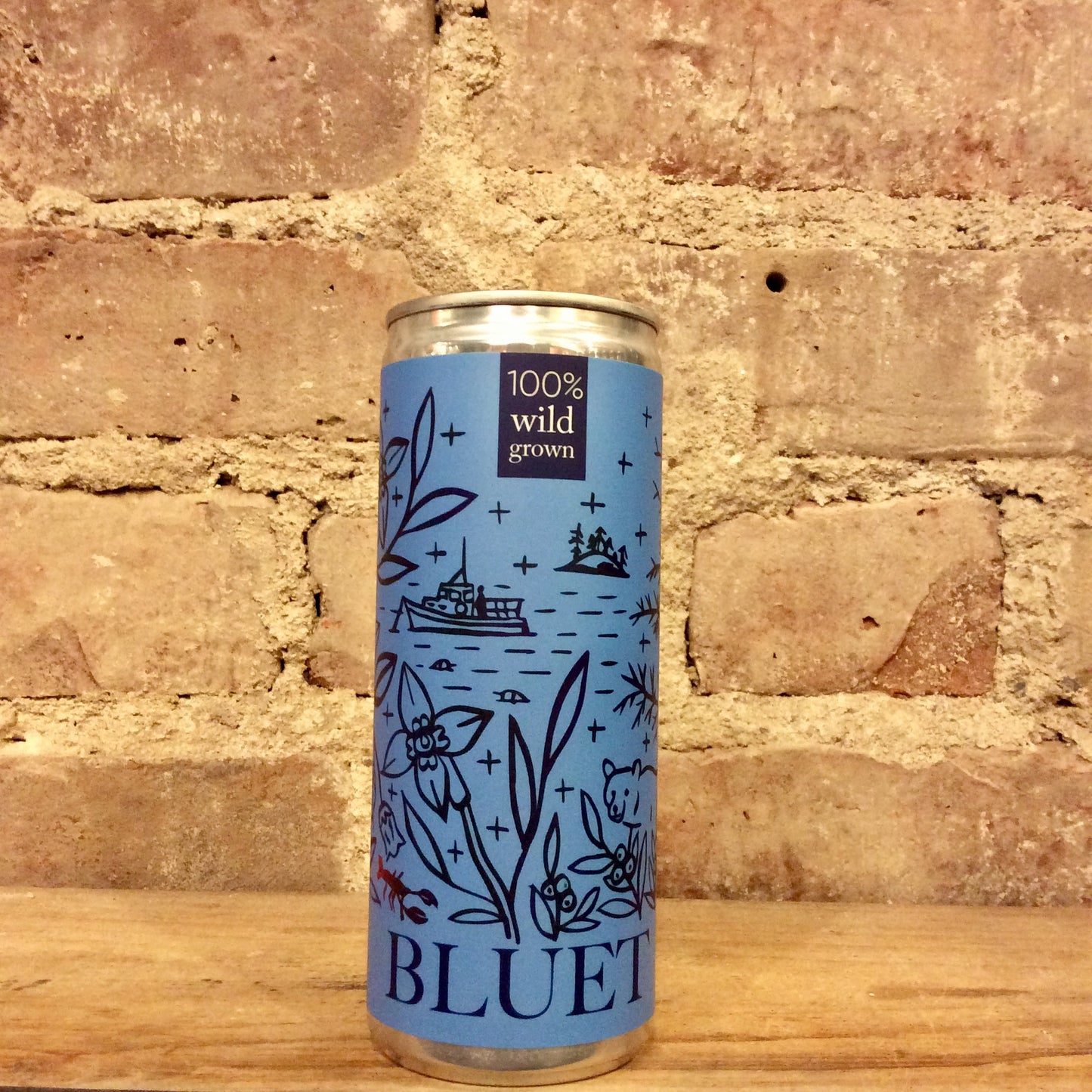 Bluet Wild Blueberry Sparkling Wine 250mL Can