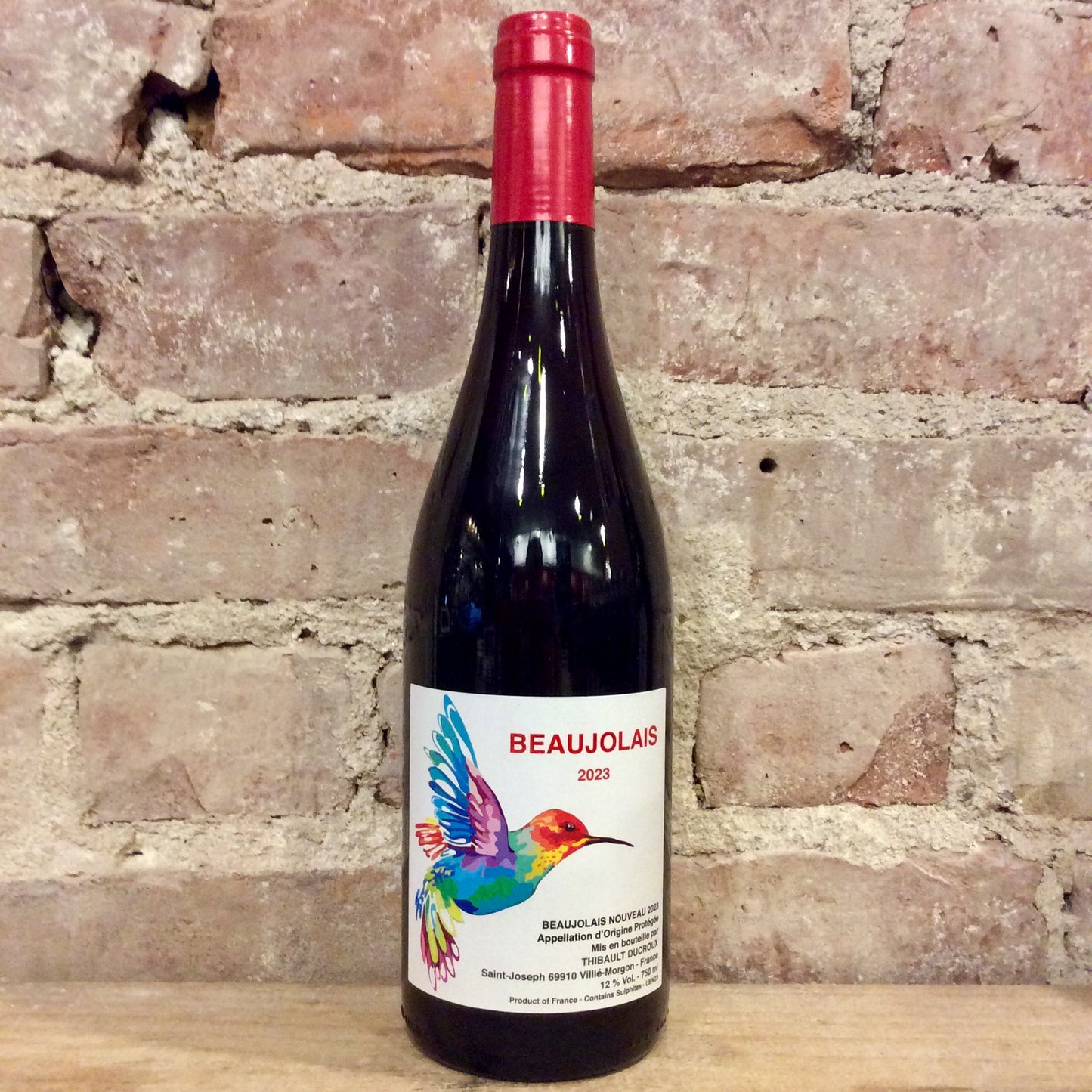 Thibault Ducroux Beaujolais Nouveau 2023 750mL