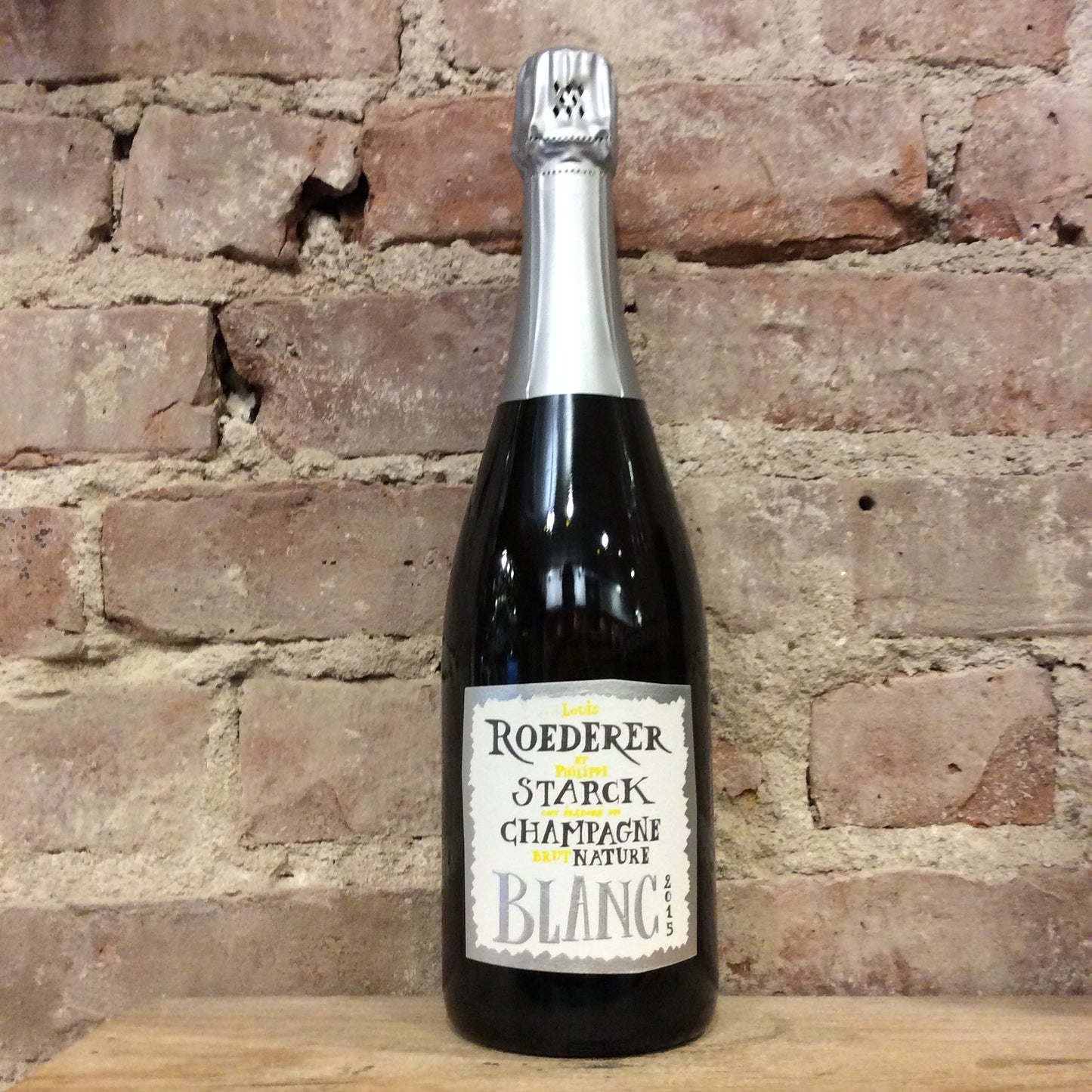 Louis Roederer Champagne et Philippe Starck Brut Nature 2015 750ml