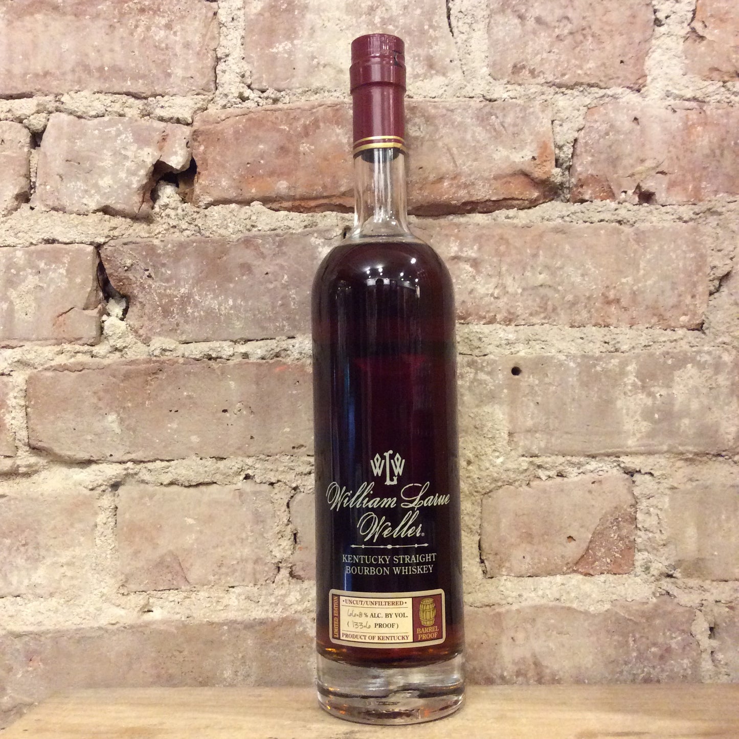 William Larue Weller Limited Edition Barrel Proof Bourbon Whiskey 133.6 Proof 750mL