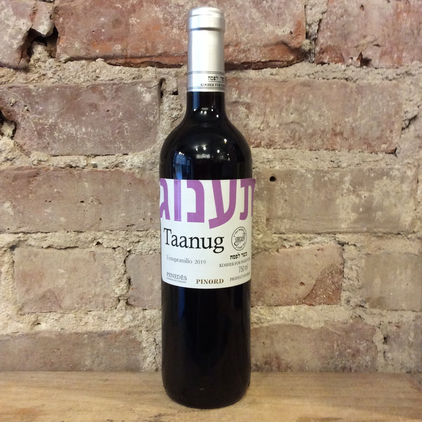 Bodegas Pinord 'Taanug' Tempranillo Crianza 2019 750mL
