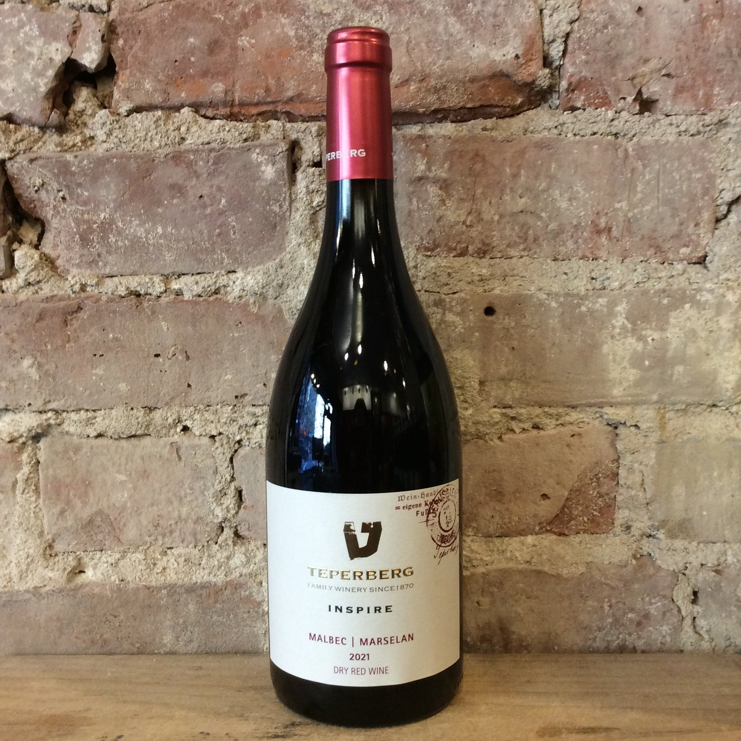 Teperberg Samson 'Inspire' Devotage Dry Red Wine 2021 750mL