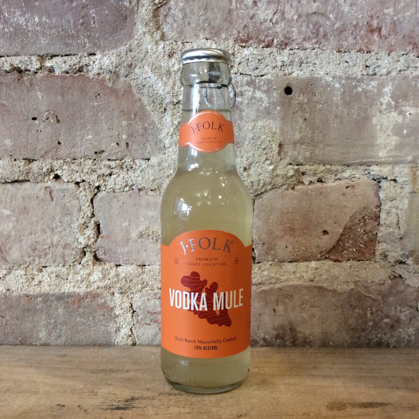 J-Folk Ginger & Lemon Vodka Mule 200mL