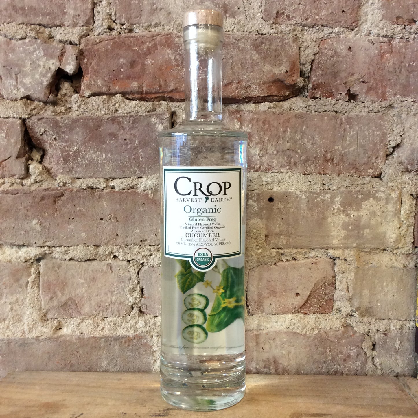 Crop Organic Cucumber Vodka 750mL