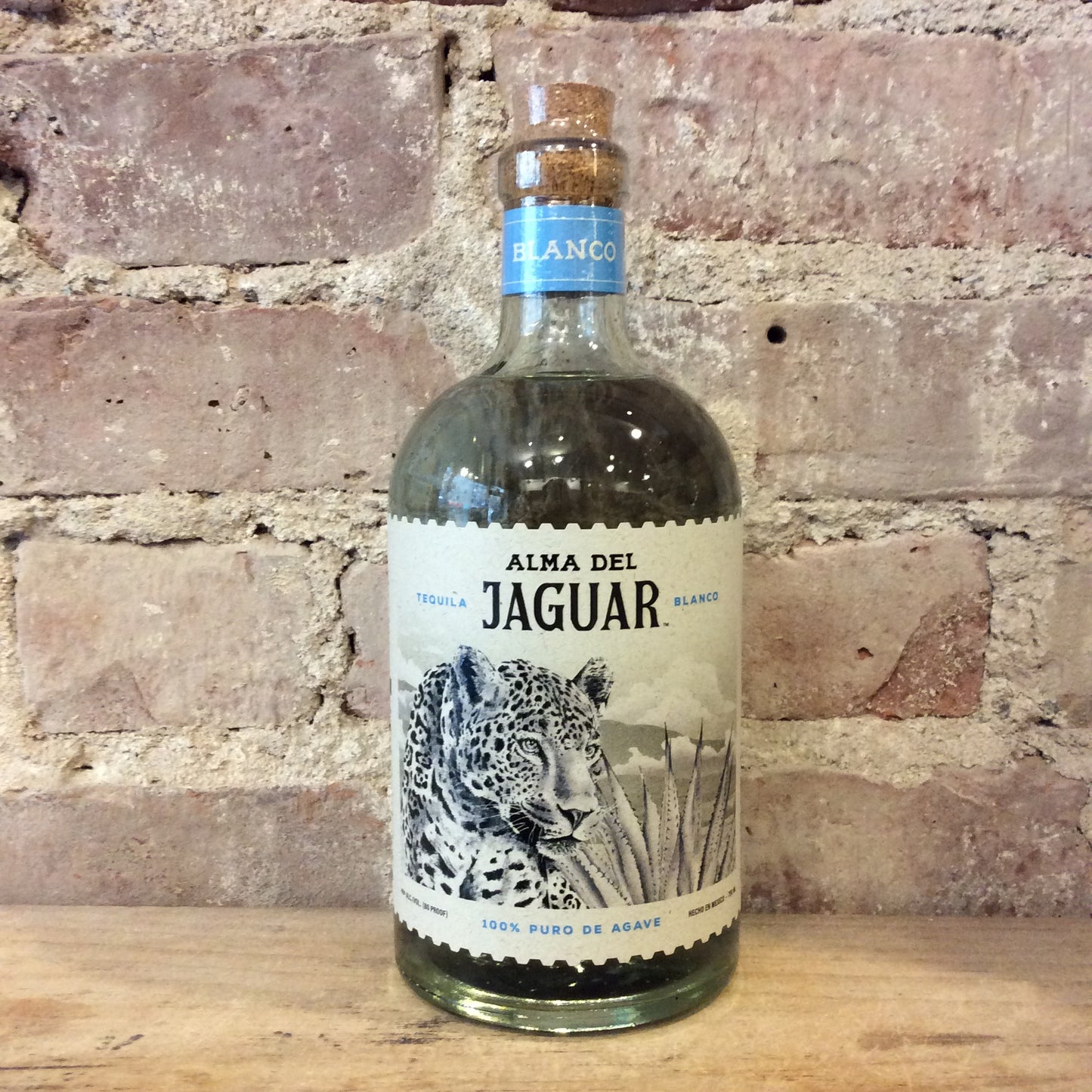 Alma Del Jaguar Blanco Tequila 100% Puro De Agave 750mL