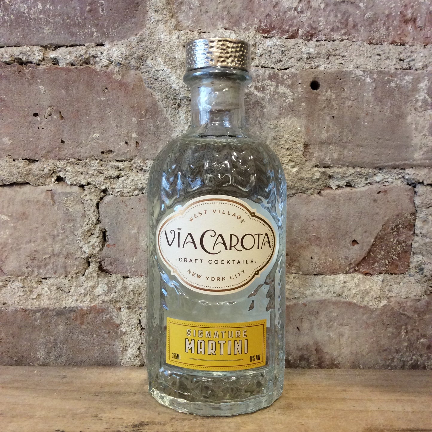 Via Carota Cocktails Signature Vodka Martini 375mL