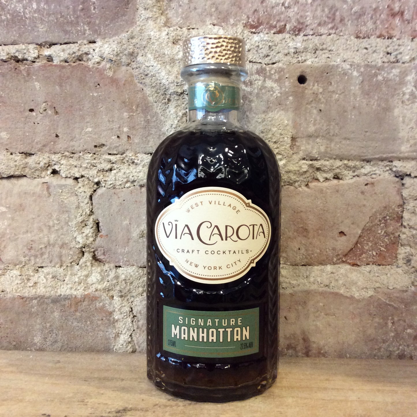 Via Carota Cocktails Signature Manhattan 375mL