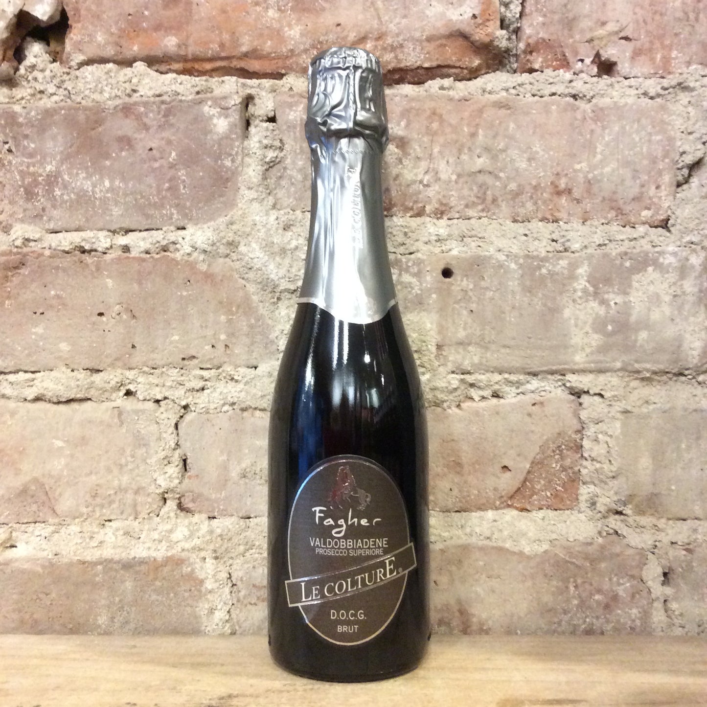 Le Colture Fagher Brut Spumante Valdobbiadene Prosecco DOCG NV 375mL