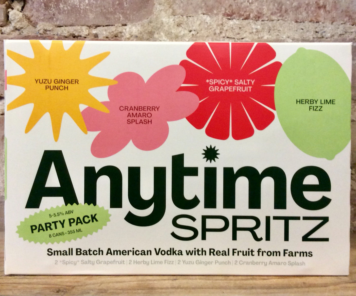 Anytime Spritz Variety 8-Pack 355mL Cans