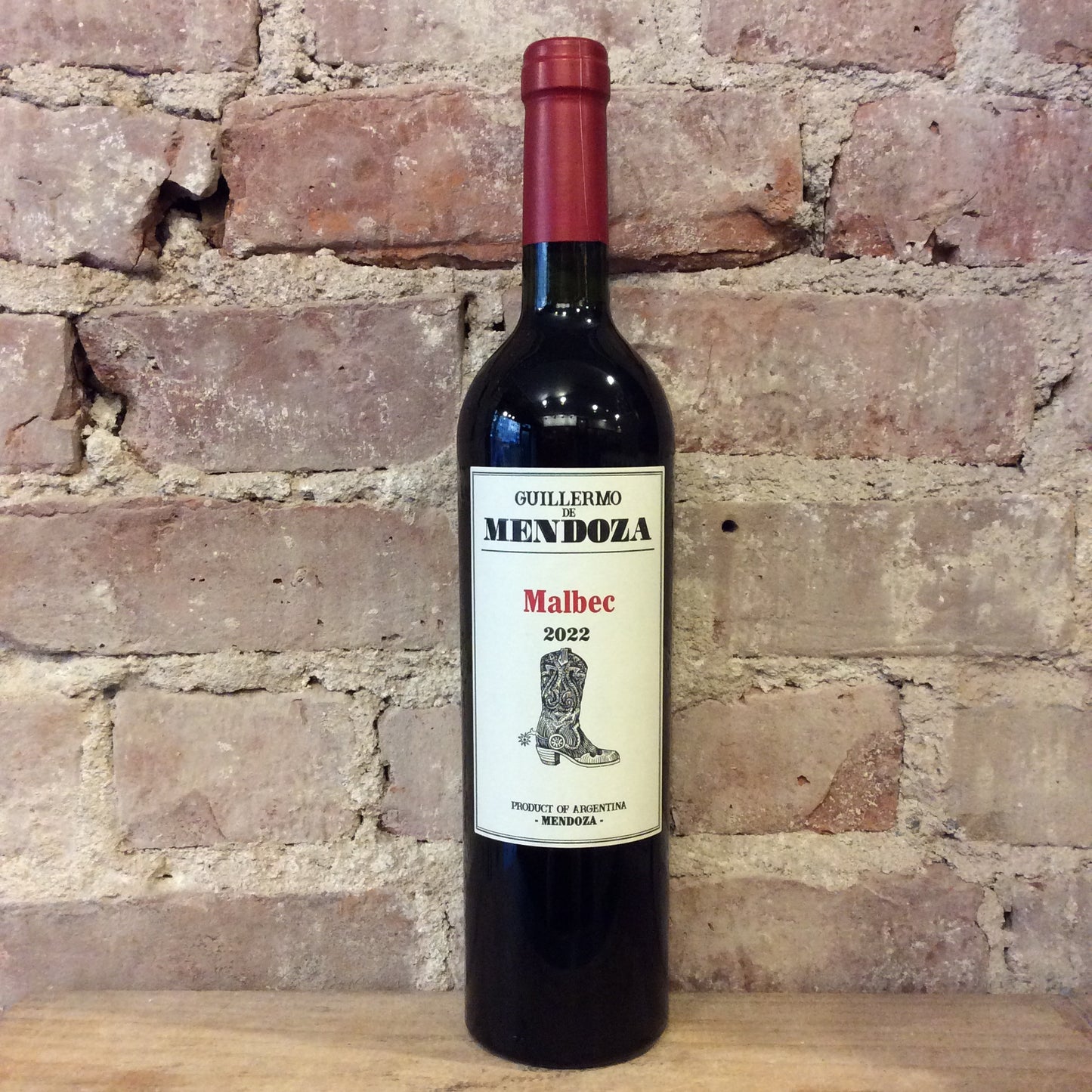 Guillermo de Mendoza Malbec 2022 750mL