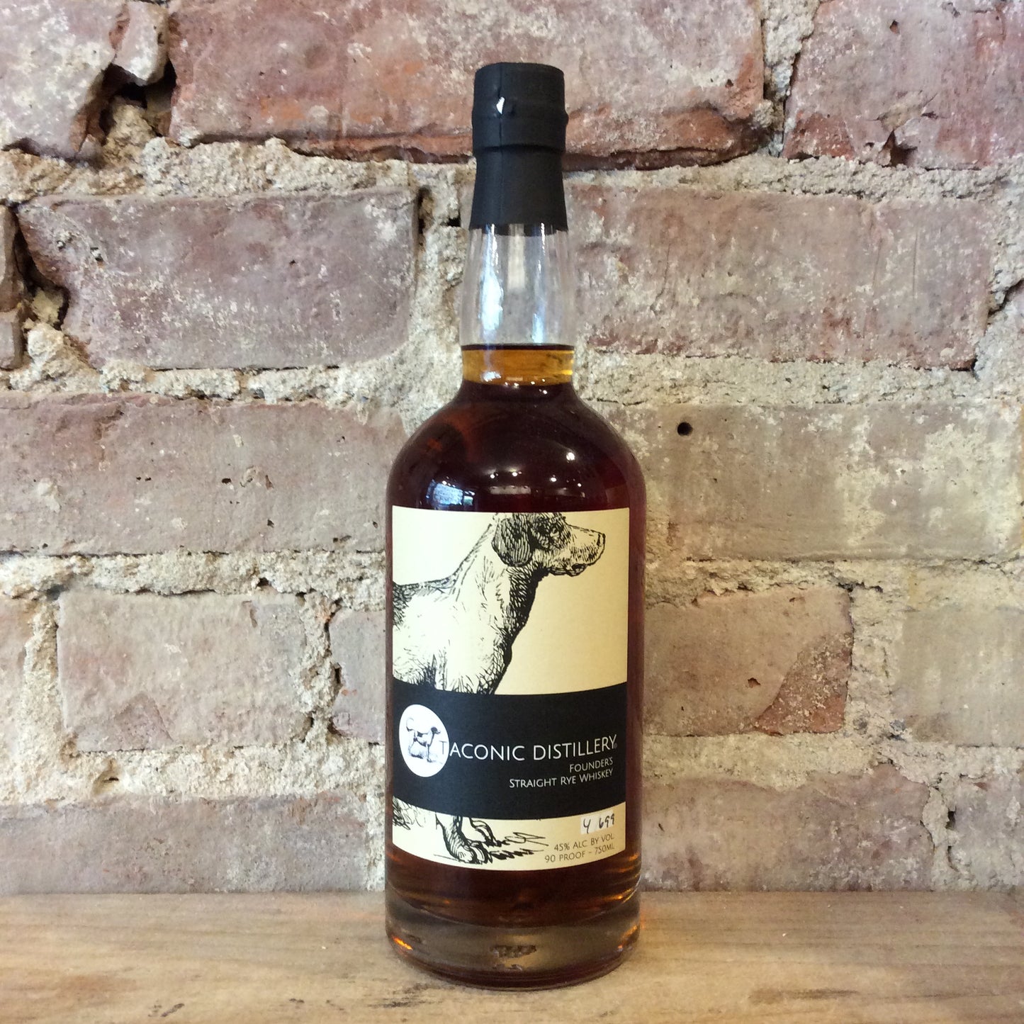 Taconic Distillery Founder's Straight Rye Whiskey 750mL