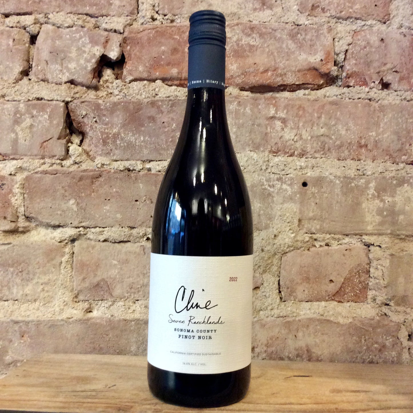 Cline 'Seven Ranchlands' Sonoma County Pinot Noir 2022 750mL