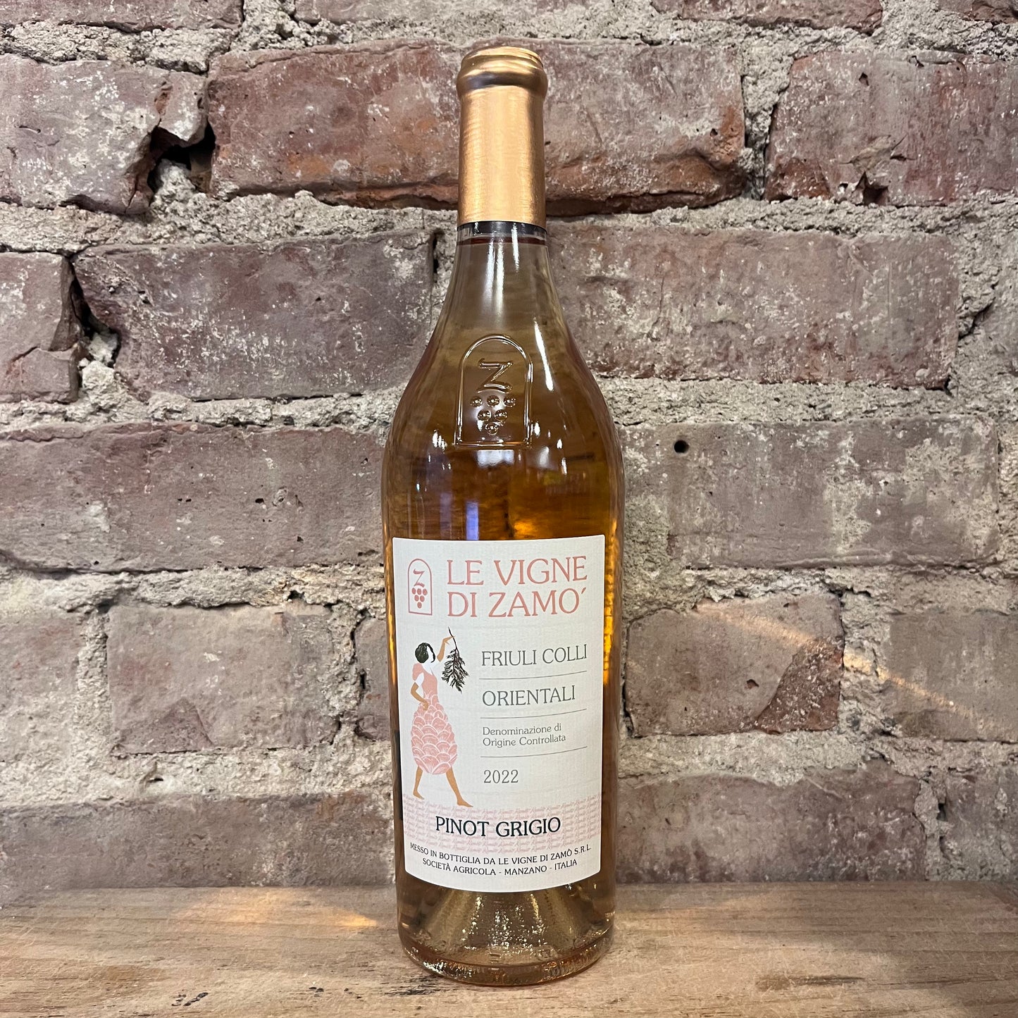 Le Vigne di Zamo Pinot Grigio Ramato Colli Orientali del Friuli 2022 750mL