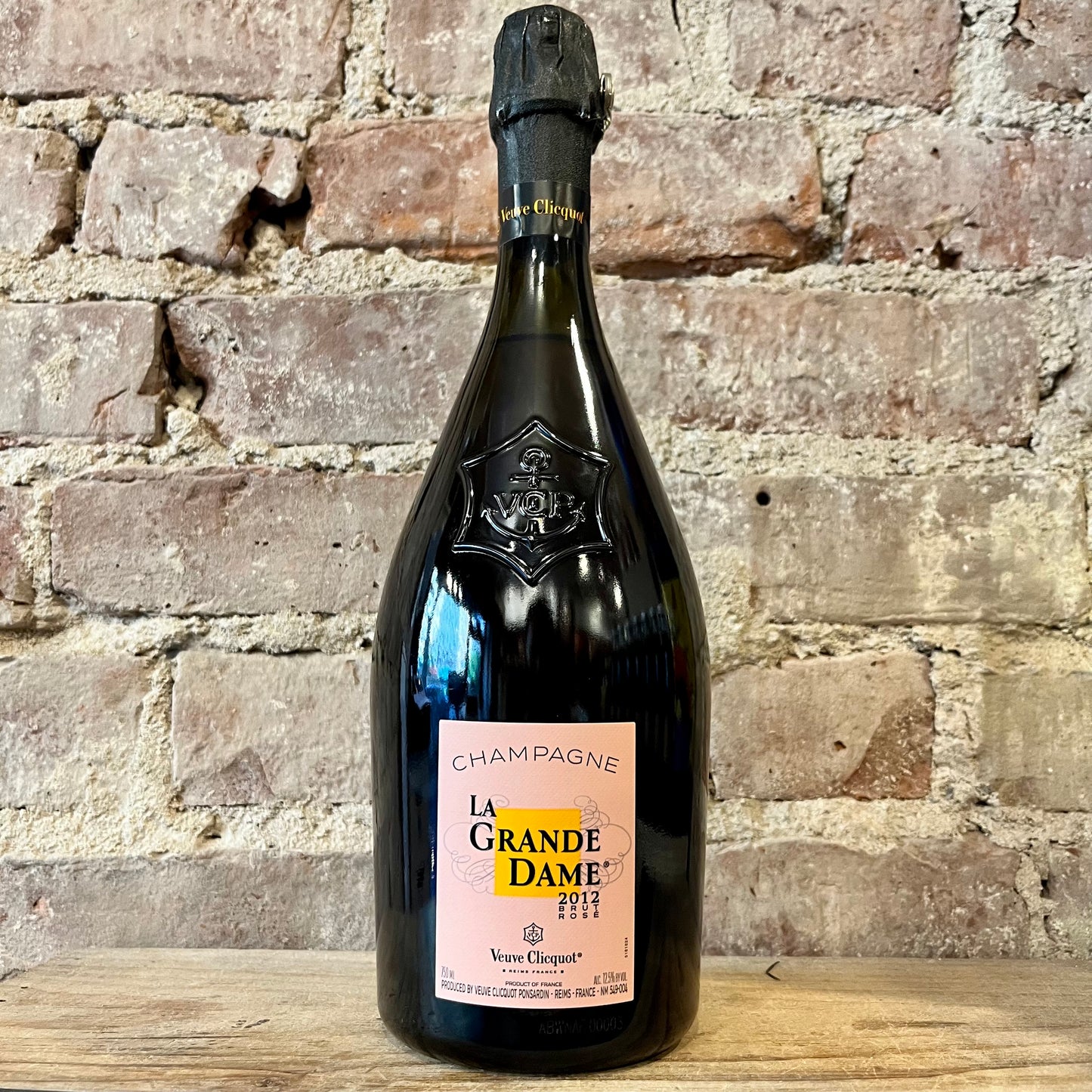 Veuve Clicquot La Grande Dame Brut Rosé Champagne 2012 750mL