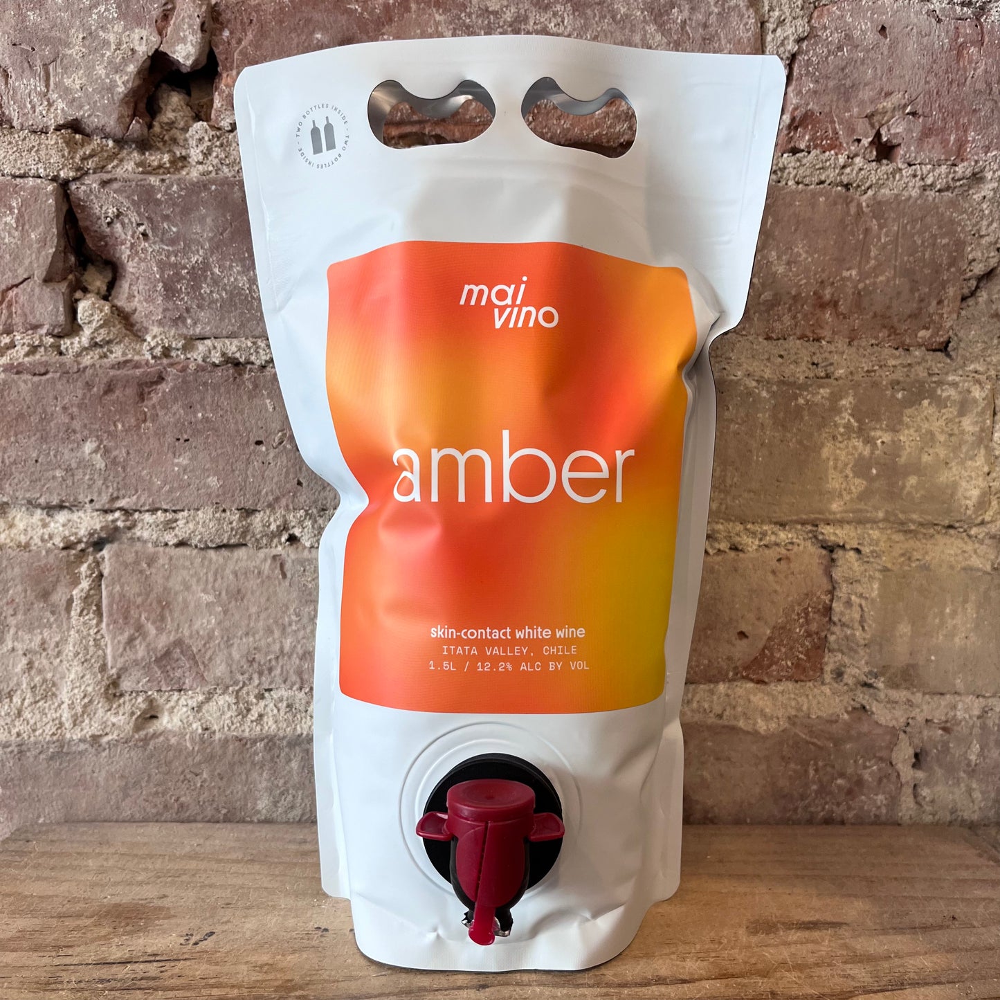 Mai Vino Organic Amber/Skin Contact 1.5L Pouch