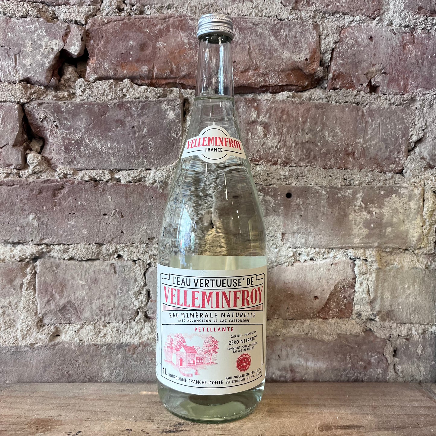 Velleminfroy Sparkling Water 1L