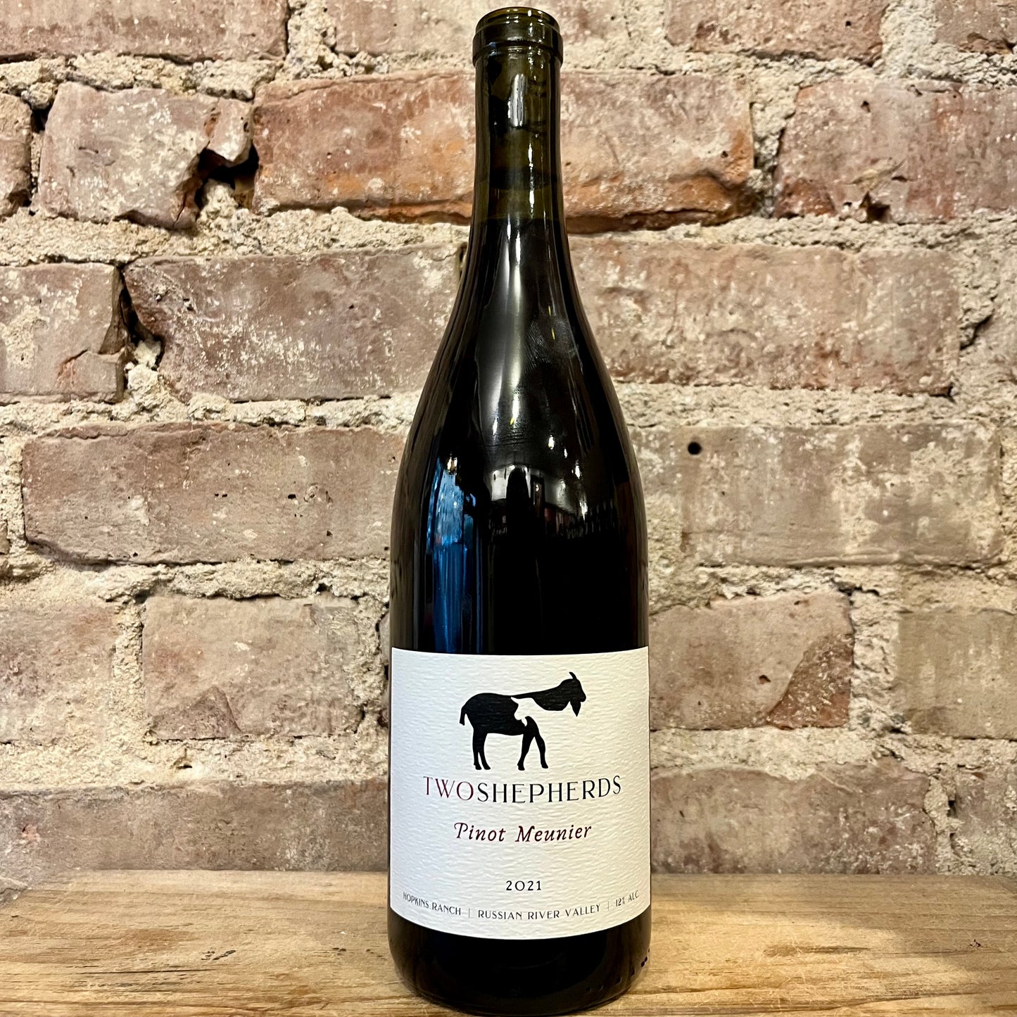 Two Shepherds Pinot Meunier Hopkins Vineyard Russian River Valley 2021 750ml