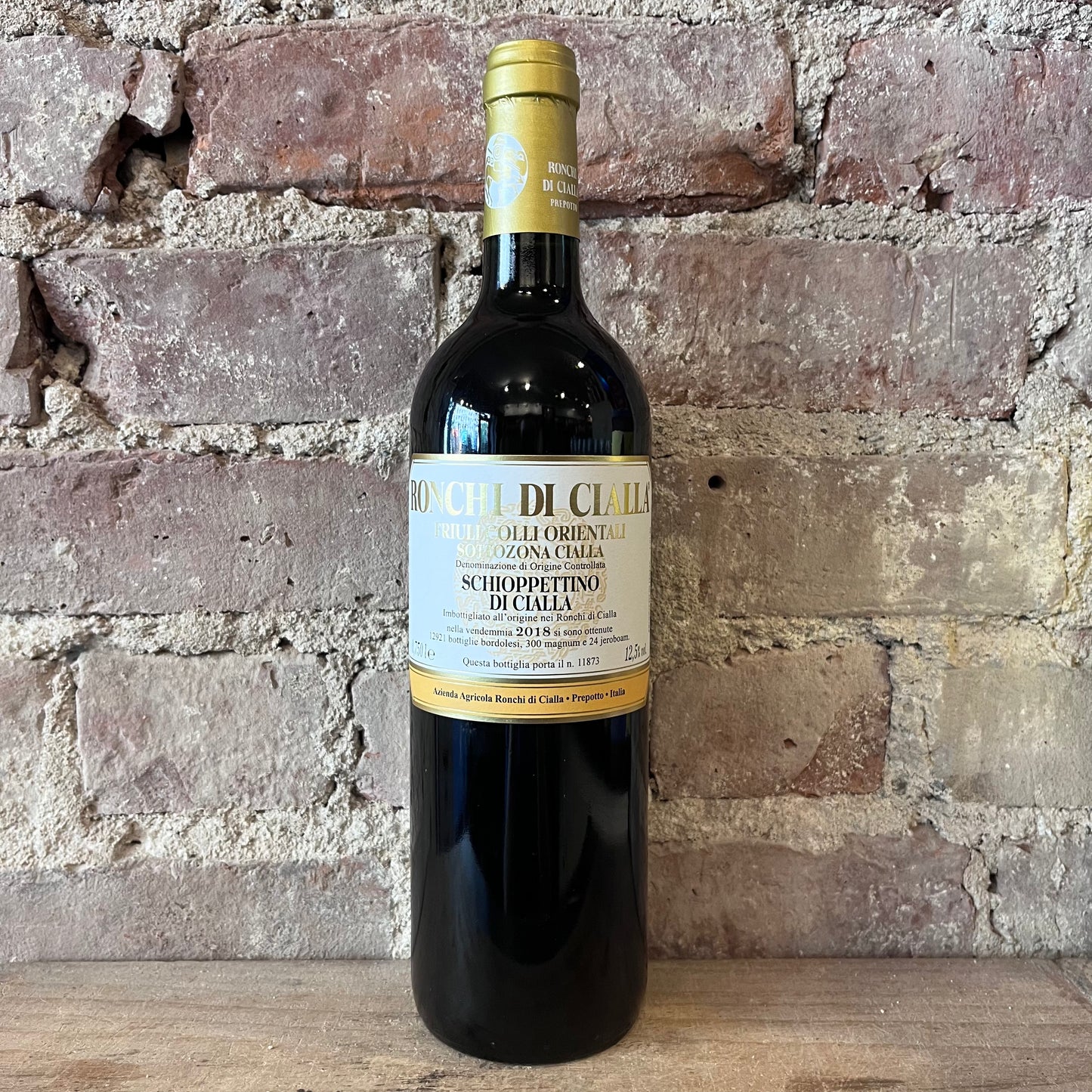 Ronchi di Cialla Schioppettino 2018 750mL